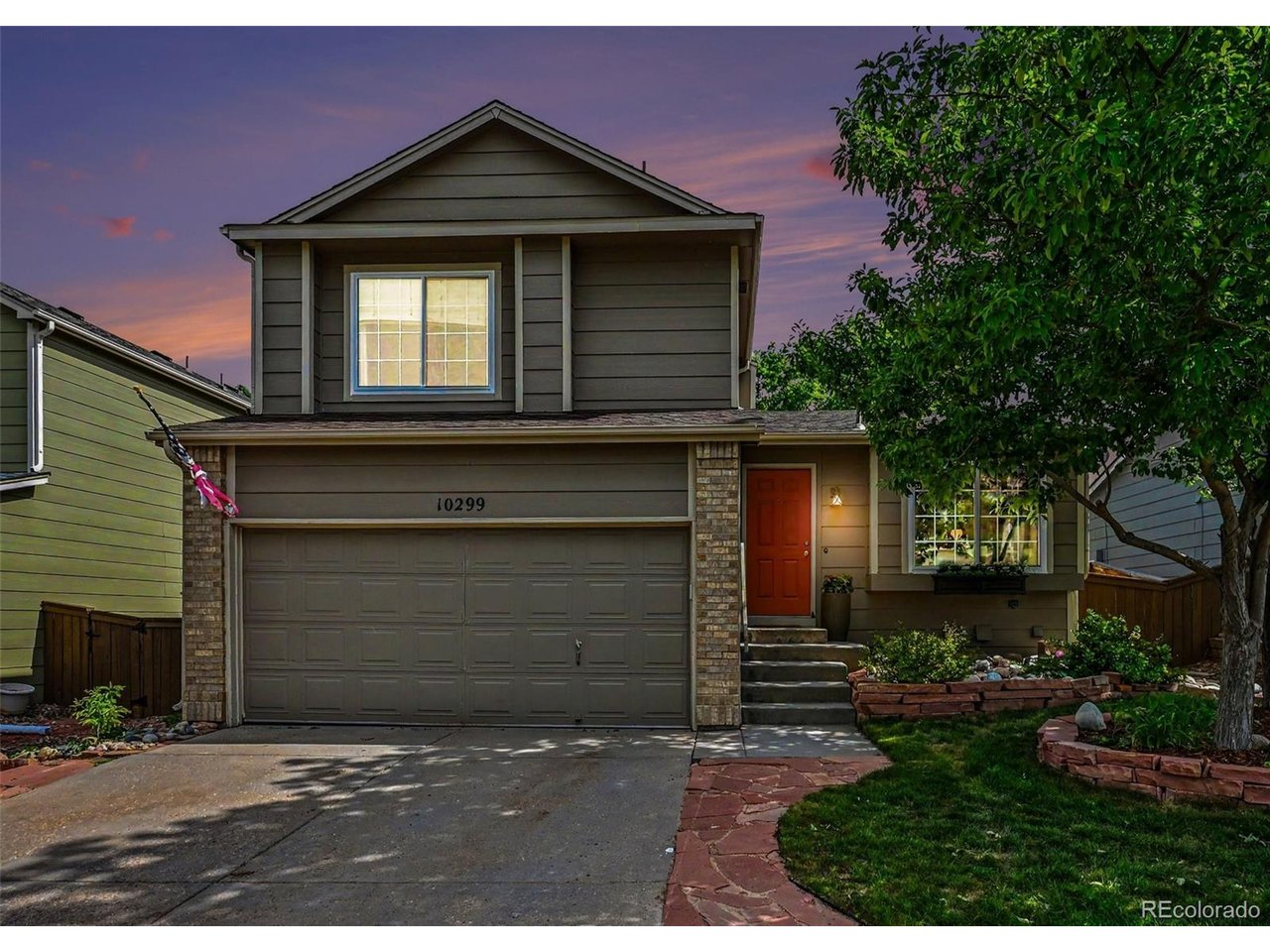 Welcome home to this beautifully maintained and thoughtfully updated 3-bedroom, 2-bathroom home in the heart of Highlands Ranch. Filled with character and unique design touches, this home offers a warm, inviting feel with updates that blend style, comfort, and functionality throughout.Designed for today's lifestyle, the home features multiple living areas, providing flexibility for entertaining, relaxing, working from home, or creating dedicated spaces for hobbies and family activities. The finished basement expands your living options with space to serve as a media room, playroom, home gym, office, or non-conforming fourth bedroom. Rough-in plumbing is already in place for a future bathroom, offering room to grow and add value. The kitchen is filled with natural light thanks to a charming bay window, creating the perfect spot to enjoy your morning coffee while overlooking the backyard. Outside, you'll find a large deck ideal for entertaining, custom planter boxes for gardening enthusiasts, and a Bluetooth-enabled sprinkler system that makes maintaining the yard simple and convenient. Additional updates and features include new carpet in the basement, a newer water heater, and surround sound speakers that enhance both everyday living and entertaining. Located within walking distance to the neighborhood elementary school and close to parks, trails, shopping, and dining, this home offers the perfect combination of comfort, convenience, and versatility. With dual living spaces, thoughtful updates, and an unbeatable Highlands Ranch location, this home is ready to welcome its next owners.