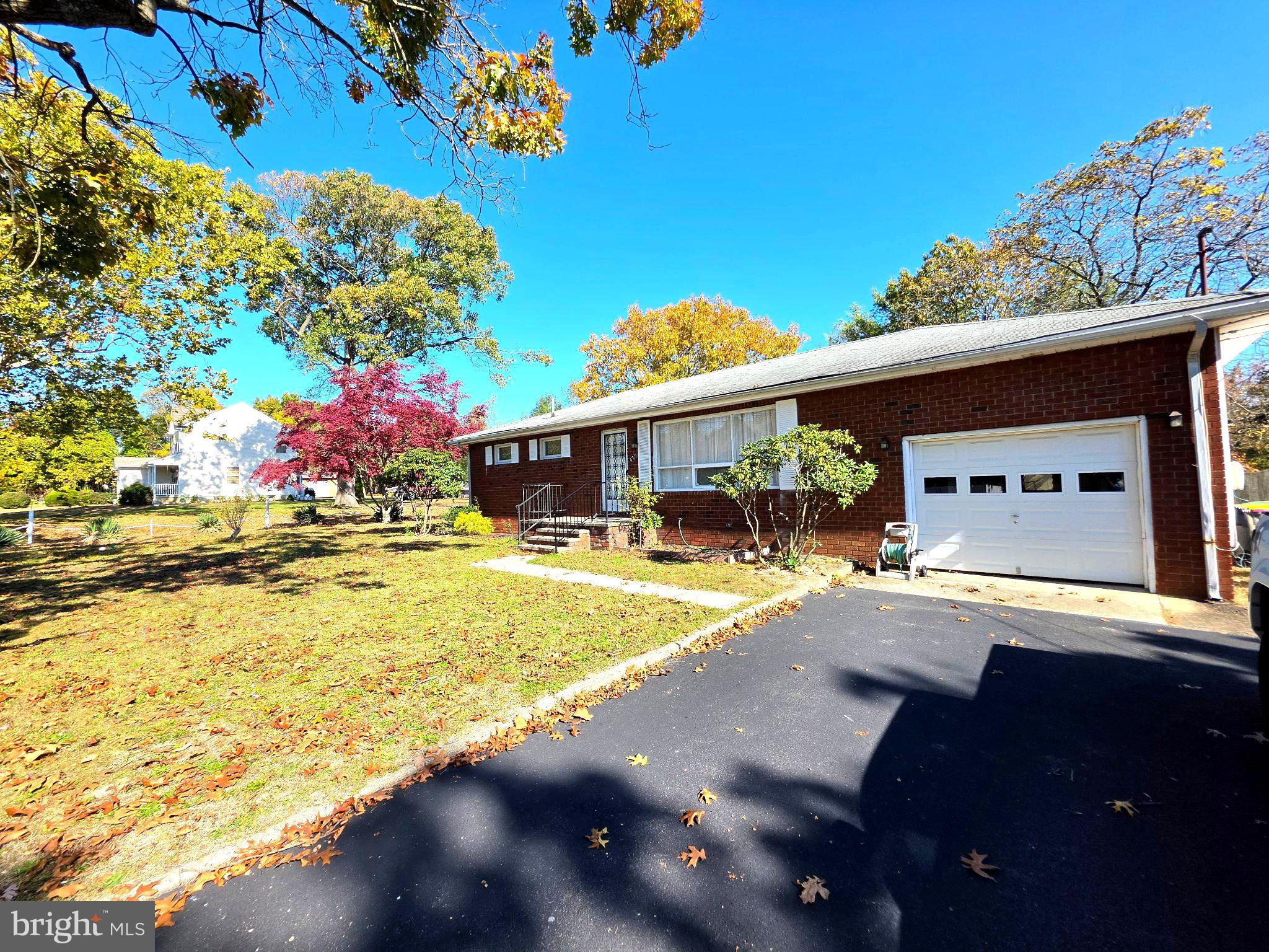 **Opportunity Knocks in Berlin Township!**. Bring your vision, roll up your sleeves, and unlock the potential of this 3-bedroom rancher situated on an impressive 200' x 125' lot in a desirable Berlin Township neighborhood! Featuring a classic brick front, one-car garage, two driveways for ample off-street parking, and a full finished basement, this property offers plenty of space, flexibility, and opportunity for the right buyer.  The home needs updating throughout the interior, along with attention to certain mechanical items, but the possibilities are endless for those ready to put in the work and build sweat equity. The generous lot provides plenty of room to enjoy the outdoors, entertain, or create your own backyard retreat. Conveniently located near Voorhees and Route 73, you'll appreciate the accessibility to shopping, dining, and major roadways.  **Priced below market value to reflect the repairs and updates needed, this property is being sold strictly AS-IS.** Whether you're an investor, renovator, or buyer looking to customize a home to your own taste, this is your chance to turn potential into value. Come with an open mind, bring your hammer, and imagine the possibilities!