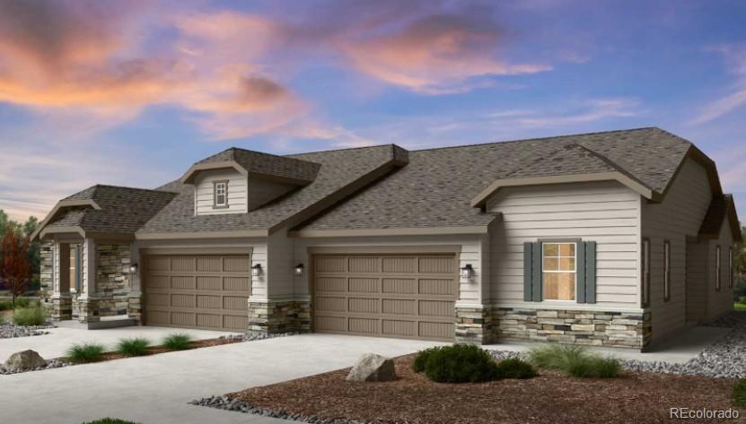 What's Special: Close to Park | Large Kitchen Island | Main Floor Bedroom | Close to Amenities | West Facing Lot. New Construction - May Completion! Built by America's Most Trusted Home Builder.  Welcome to the Rocky Mountain at 3328 N Duquesne Way in Aurora Highlands! Experience easy, single-level living in the Rocky Mountain home design. A spacious foyer leads into an open kitchen, great room and dining area—perfect for everyday living and hosting guests. Toward the front of the home, you’ll find a convenient laundry room plus an additional bedroom and full bath. When it’s time to unwind, the secluded primary suite offers a peaceful retreat with a 4-piece bath and a large walk-in closet. Come home to The Aurora Highlands, a vibrant community in Aurora, CO. Enjoy scenic trails, parks, an outdoor pool, and an on-site school, with future retail and dining on the way. With its own E-470 entrance, you're just 10 miles from DIA and close to downtown Denver and the Tech Center. Explore 21 miles of trails or relax in your private backyard—life here is full of connection. Additional highlights include: 42-inch cabinets, extended luxury vinyl plank flooring and upgraded lighting package. Photos are for representative purposes only. MLS#8776755