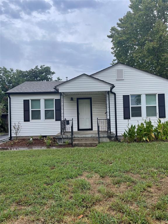 This adorable 2 bedroom, 1 bath bungalow is jut one block from Sprouts, shopping and entertainment.  9 minute drive or 30 minute walk to OU campus.  Lovely hardwood floors in living room, dining and bedrooms.  Kitchen has floor-to-ceiling cabinets, gas stove & SS one-piece sink.  Dining room is just off the kitchen and filled with sunlight.  There is also a breakfast room or cozy study nook off the back of the home, along with inside utility.  Loads of flex space for storage, etc.  The bedrooms are spacious.  Updated bathroom has a pedestal sink and decorative wainscoting.  Most rooms have ceiling fans.  Newer vinyl windows and updated HVAC & roof in 2018-19.  Easy maintenance vinyl siding and guttering around the home.  Huge back yard, concrete paved patio, shade trees, fully fenced, storage building and backyard alley access.  Vacant and ready to move-in.