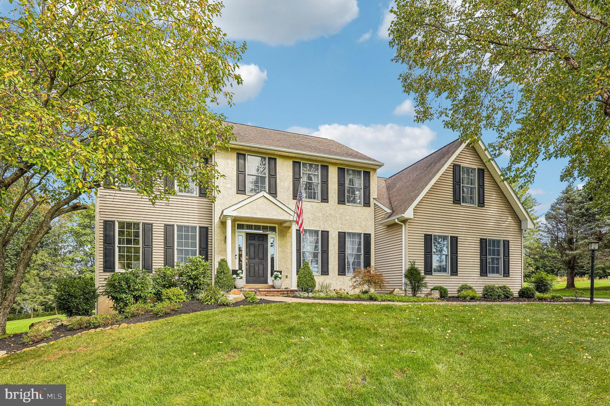 Welcome to 212 Aranglen Way! A MUST SEE, a magnificent 4-bedroom, 2.5-bathroom home perfectly positioned on a coveted cul-de-sac lot in the highly sought-after Somerset Watch Community in Downingtown Area School District.  This Upper Uwchlan Township home boasts exceptional curb appeal, professional landscaping on an expansive 1.8 acre flat, private backyard with multilevel paver patio with built in grill and hot tub.  Inside you will find timeless elegance with thoughtful modern upgrades throughout.From the stone paver walk, you will enter the home’s spacious 2-story sunlit foyer featuring rich hardwood floors with inlaid accent detailing and 9ft ceilings.  The open floorplan will fit any homeowner’s needs, boasting  space for a professional office and formal living room with crown molding, formal dining room, spacious kitchen, sun filled family room and powder room.  The large eat-in kitchen includes a custom center island, granite counter tops with tile backsplash, stainless-steel appliances and spacious pantry closet. The kitchen is joined by a formal dining room to one side and a family Room with vaulted ceiling and stone wood burning fireplace to the other.  Entering from the side entrance garage, the 1st Floor Laundry with barn door entry and utility sink is conveniently located and ready to tackle sports uniforms, hiking boots or pet gear.   The upper level hosts four spacious bedrooms. The primary suite serves as a true private retreat, featuring a walk-in closet and a newly renovated, spa-inspired ensuite complete with a deep soaking tub and a large walk-in spa shower.  You can never have too much storage and the 2nd floor delivers!  Three additional generously sized bedrooms filled with natural sunlight offer ample closet space and easy access to the full hall bath with tub/shower combo.The impressive finished lower level features full, above-grade windows that drench the space in light. Complete with a walkout to the backyard, this level offers flexible bonus rooms perfect for an additional bedroom or home office, a dedicated workout space, and plenty of extra storage.Schedule your showing or visit the open house Oct. 10 th and 11th.  This home won't last!!Any offers received will be reviewed on Monday evening, Oct. 12.  Please date your agreement accordingly.