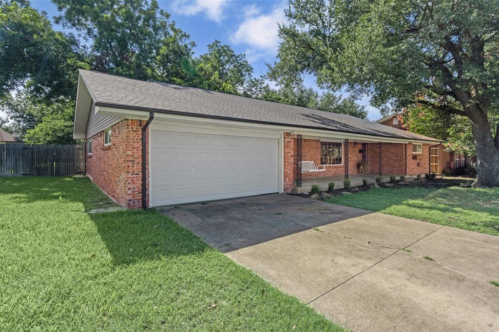 Welcome to this spacious and beautifully updated 3-bedroom, 2-bathroom home in the sought-after Brooks-Moreland neighborhood of Benbrook. Nestled on a generous 0.29-acre lot, this charming single-story residence offers 2,442 square feet of living space and a seamless blend of timeless character and thoughtful modern updates. Enjoy recent upgrades including a new roof (installed within the last 6 years), energy-efficient windows, two fully remodeled bathrooms, and an upgraded 200-amp electrical service for added functionality and peace of mind. Inside, you’ll find two welcoming living areas, gleaming hardwood floors, and a flexible bonus room perfect for a home office or creative space. Outside, relax beneath mature trees in your private backyard oasis complete with a covered patio, ideal for entertaining or winding down. Conveniently located near parks, top-rated schools, shopping, and just minutes from downtown Fort Worth.