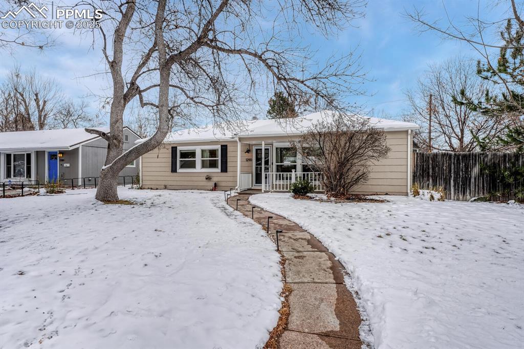 Step into this classic Denver traditional square-style ranch, updated with all the modern perks you'll love. Featuring 3 bedrooms, 2 bathrooms, and a 1-car detached garage, this home effortlessly blends charm, comfort, and convenience. Inside, warm oak wood flooring flows through all main living spaces, while durable tile keeps the kitchen, laundry, and bathrooms clean and functional. The kitchen is a true highlight with quartz countertops and a chef’s-dream gas stove that’s ready for every foodie moment. The primary bathroom also features sleek quartz counters, adding a fresh, modern touch. In the laundry room, you’ll find stylish and practical butcher block counters, making chores feel a little more elevated. Enjoy endless hot showers with the tankless water heater, plus peace of mind from the radon mitigation system and year-round comfort with central air. Got toys? You’re covered. There’s ample RV or boat parking—or room to build that dream oversized garage you’ve always wanted. The large yard is a true bonus, complete with front and back sprinklers to keep everything green without the hassle. Out back, the party really starts: a spacious patio with a covered area, built-in gas grill, storage shed, and the perfect open spot for a cozy firepit. Whether you’re sipping coffee on a quiet morning or hosting a starlit hangout with friends, this backyard hits the vibe every time. And the location? Chef’s kiss. You’re just 1.3 miles to Wash Park, 4 miles to Porter Hospital, 0.6 miles to the Virginia Village Library, 0.9 miles to the fire station, 2.7 miles to Denver University, and 1.4 miles to grocery shopping. Primary schools are 1–4 miles away, keeping daily errands close and life convenient. Move-in ready, stylish, and dialed-in with all the upgrades—this home is truly made for living well, relaxing deep, and entertaining often.