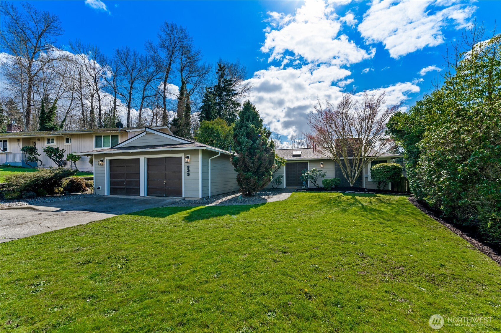 MOVE-IN READY VIEW HOME! Enjoy stunning valley, city and Olympic Mountain views from the living room. Prime location with convenient access to the Sounder train at Kent station. This well-maintained home features  an  updated roof, windows, flooring, furnace,  kitchen countertops, and and bathroom. Relax or entertain on the view deck w/ gazebo and new water heater add to the value. Gigabit fiber internet, A/C, private setting, and attached garage complete this comfortable, modern home with low-maintenance.