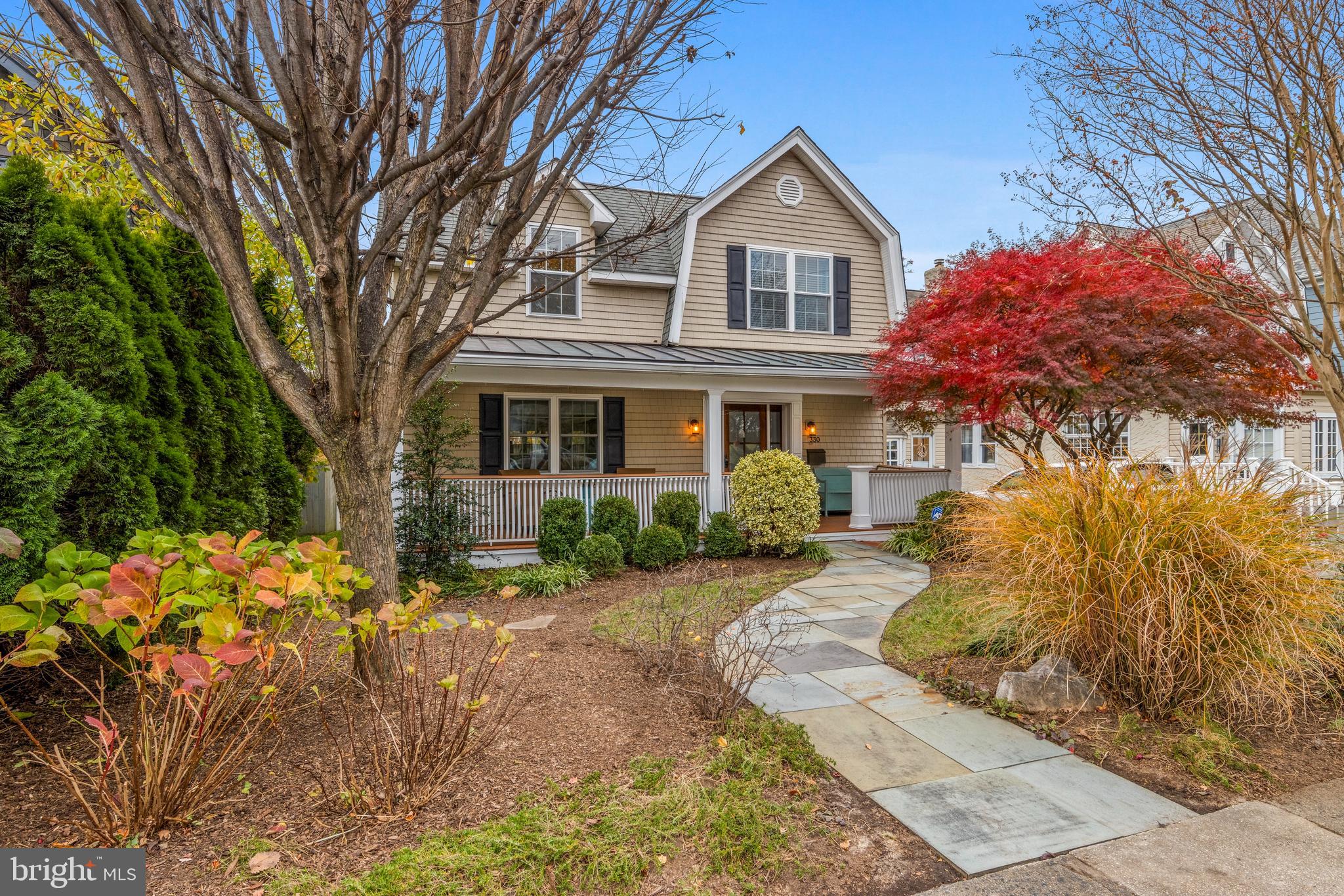 Don’t miss this Narberth gem!Experience the perfect blend of classic charm and modern living in this stunning 4-bedroom, 2.5-bath home located in the heart of Narberth.With unmatched curb appeal, follow the flagstone walkway to the welcoming mahogany front porch, complete with a bead board ceiling, recessed lighting, and a custom front door. Inside, the open and inviting first floor features a bright living room with a marble surround gas fireplace, a sunlit dining area with a wall of windows and deck access, and a cozy family room complete with a built-in entertainment unit.The chef's kitchen is truly the heart of this home, showcasing a professional-grade 48" Thermador range, pot filler faucet, Sub-Zero refrigerator, prep and farmhouse sinks, and elegant granite countertops. The oversized island offers ample work and storage space as well as seating, with convenient housing for both a microwave and a Bosch dishwasher. An modern powder room and a private office complete the first floor.Upstairs, the expansive primary suite is a sanctuary, boasting a tray ceiling, walk-in closet, and a spa- like bath with a soaking tub, seamless glass shower, double vanity, and radiant heated floors. Three additional sun- drenched bedrooms with custom-fitted closets, a hall bath with glass mosaic tile flooring, and a laundry room complete the second level. The finished lower level offers tile flooring and a separate storage area—perfect for recreation or fitness. Outside, entertain and relax with family and friends on the wrap-around deck overlooking the rear yard, with a grill connected to a gas hook-up.Special features include: hardwood floors, wainscoting, crown molding, recessed lighting, Sonos sound system and in -ground sprinkler system.Enjoy the best of small-town charm paired with urban convenience. This home is just a short walk to Narberth’s shops, restaurants, movie theater, train station, and playground, and is located within the highly sought-after Lower Merion School District!