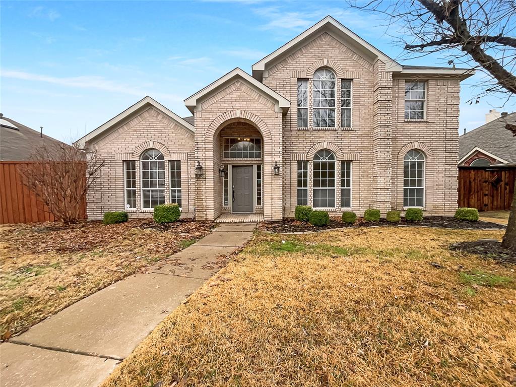 100-Day Home Warranty coverage available at closing. Welcome to your dream home! This stunning property boasts a cozy fireplace, a natural color palette, and a center island in the kitchen. The kitchen also features a nice backsplash, perfect for culinary inspiration. The primary bathroom offers a separate tub and shower, double sinks, and good under sink storage. Step into the fenced backyard to find a private in ground pool and a covered sitting area, ideal for relaxing on sunny days. Fresh interior paint and partial flooring replacement in some areas complete this perfect oasis. Don't miss out on this incredible opportunity to make this house your home! This home has been virtually staged to illustrate its potential.