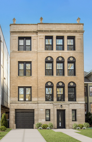 Introducing 1535 West Estes Avenue, located in the heart of East Rogers Park! Fully Renovated Condo Units! This 2025 beautiful, enormous, completely renovated to the studs 4 unit Condo development building features top-notch design and craftsmanship throughout. The property sits on a huge 30x180 foot lot located on a quiet street and showcases exquisite gorgeous limestone as well as new tuckpointing, a complete tear off roof, all new windows, imported European doors, newly built back private decks, a fresh foundation, and an elegant custom interior staircase and lobby. This 2300 Square Foot Unit offers a sweeping open layout with city views and abundant natural light. The Unit has been completely updated with modern finishes from top to bottom. The kitchens are equipped with stainless steel GE appliances, quartz countertops, and stylish cabinets. Each unit also includes two full bathrooms with upscale finishes, as well as side-by-side in-unit laundry, fully updated electrical systems, new flooring, and high ceilings.The Condo consists of three bedrooms and two full bathrooms. Owners can enjoy a sleek modern common lobby, private deck, and enter a private entrance to their garage space with fresh epoxy flooring. Conveniently located near two Red Line stations and within walking distance to Loyola Beach, Loyola University as well as being very close to Evanston; this Condo truly offers it all!