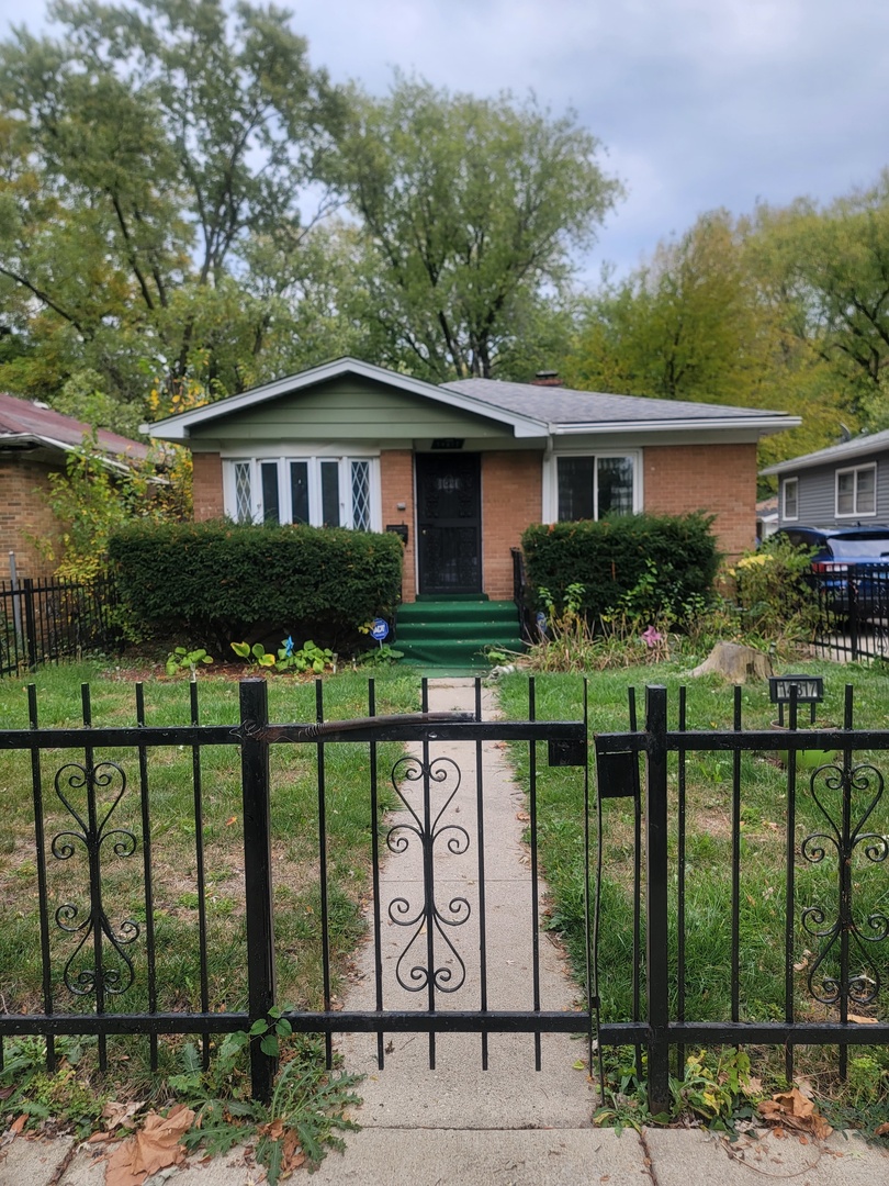 Welcome home to your new 3-bedroom, 1-bath brick bungalow in Harvey, Illinois! This well-maintained home boasts hardwood floors offering both warmth and character. The partially finished basement provides plenty of additional space for storage or potential living areas, with endless possibilities to make it your own. Enjoy the outdoors with a large, fenced-in yard, perfect for family gatherings, pets, or relaxation. The home's solid brick construction ensures durability and timeless appeal. AS IS Sale!!!!