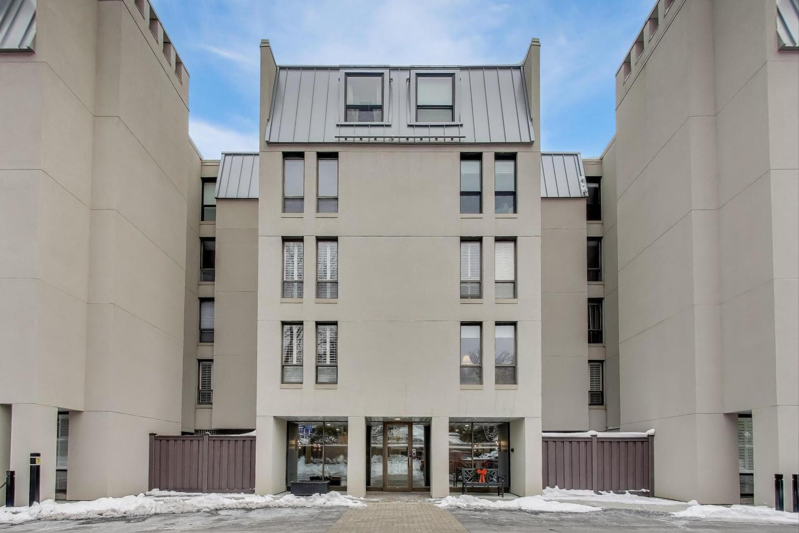 Fabulous opportunity to own this 2 Bed/2 Bath condo in sought after Winnetka Mews building. Conveniently located near downtown Winnetka's shops, restaurants, train, bike path, park district facilities, Winnetka Community House and beaches. The two bedroom floor plan includes a large living room, dining room, kitchen, and East facing private balcony. The primary suite is highlighted by a spacious walk-in closet and primary bathroom with double vanity, separate shower and tub. The building amenities include an exercise room, outdoor pool, elevator, heated garage parking, and outdoor guest parking. All major capital improvements have been completed while maintaining a healthy reserve balance. Additional perks include two units per floor, an onsite engineer, and newly remodeled foyer and common areas. Garage parking and Storage included in the price.