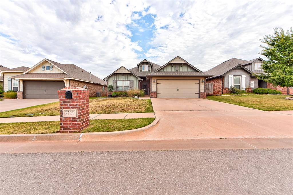 Welcome home! This thoughtfully updated property offers a wonderful blend of modern upgrades, comfort, and everyday functionality.The home features 10-foot ceilings, upgraded tile flooring, and stylish granite countertops, creating a bright and inviting feel throughout. The kitchen is equipped with a stove, microwave, dishwasher, and garbage disposal, making it ready for both everyday living and entertaining.Enjoy the warmth and character of a gas fireplace with crown molding, while the Google Nest thermostat adds convenient smart-home functionality. Major improvements include a hot water tank replaced in 2025, along with a sprinkler system, storm shelter, and spacious 2-car garage.The spacious primary retreat is a true highlight, featuring 10-foot ceilings, a relaxing soaking tub and walk-in shower, and a massive walk-in closet —the perfect place to unwind at the end of the day.Notable features & updates:Upgraded tile flooring,Granite countertops,Google Nest thermostat,Hot water tank replaced in 2025,Gas fireplace,Crown molding,2-car garage,Storm shelter,Sprinkler system,10-foot ceilings,Spacious primary suite,Soaking tub & walk-in shower,Massive walk-in closet.