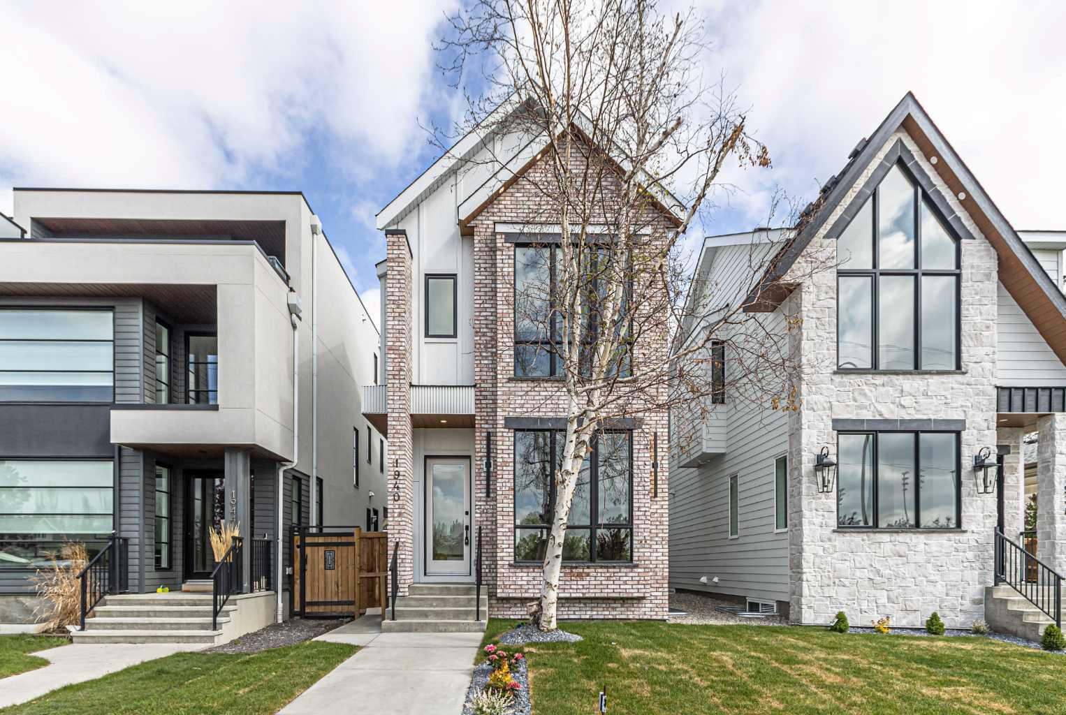 ***Open House Sunday July 13th 2-4pm****Welcome home to an exceptional new build by inner city Master Builder Palatial homes Ltd. Located across from green space with south facing front yard in a very desirable community of Altadore.. WALKING DISTANCE to Glenmore aquatic centre, Glenmore athletic park, Tennis dome, the Flames community arenas and many schools. Perfect place to raise family and enjoy a contemporary lifestyle with all amenities and shopping nearby. This  home offers a unique blend of modern elegance and functional craftsmanship. Enter this custom designed home through the south facing front door into bright and open main floor layout with 10 ft. ceilings and Gleaming natural oak Herringbone hardwood. Central Gourmet chef-inspired kitchen with High end JennAir appliances and Porcelain(not quartz or granite) countertops with ceiling height cabinetry and storage. Cozy living room with natural gas fireplace and built-ins is perfect for everyday family living and holiday gatherings. Extra large tile floored Mudroom is meticulously positioned to keep muddy and snowy shoes out of sight. Upstairs offers 3 very good sized bedrooms. The luxurious master ensuite offers spa-like private retreat with in-floor heating, porcelain countertop double sink vanity , freestanding bath tub and walk-in tile finished shower. Private toilet. Two more good sized bedrooms with jack and jill bathroom. Fully finished basement with 2 bedrooms, bar and family room providing extra space for growing family among many other options. Exterior is fully finished with hardie board and stone. large deck off the living room is perfect for evening hangouts and BBQs. Triple tandem detached rear car garage with paved back lane. Garage also comes completed with  beautiful Epoxy coating. Landscaping to be completed in early spring. Call or email for more information.