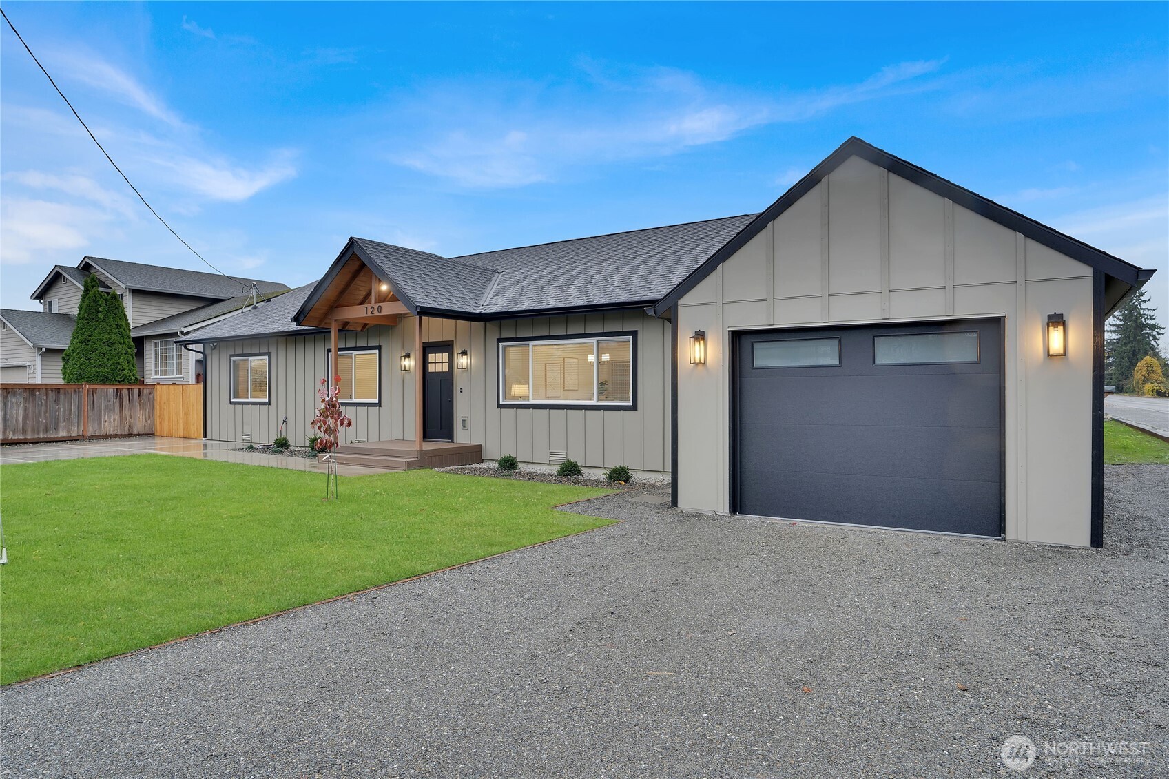 Welcome to your dream home! This 2025 NEW BUILD offers the perfect blend of modern comfort and entertainment features. The open concept layout with vaulted ceilings is spacious and creates an inviting atmosphere perfect for hosting. Including a luxury kitchen featuring beautiful countertops and high end appliances. Bathrooms with elegant tile work and modern fixtures both functional and stylish. Step into the fully fenced backyard with endless possibilities. The corner lot has potential to build an ADU, calling investors and builders. Located conveniently close to sr167 offering easy access to transportation routes, shopping, dining and more. Be the first owner of this immaculate home!