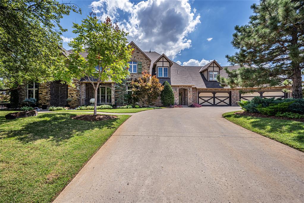 Wow! This home has it all!  5 car garage, 5 beds (2 beds down & 3 beds up), 4.5 baths, bonus room up, study, formal living & dining, family room, 2 staircases, open kitchen, safe room, balcony, grill & fire pit! Home sits on a .59 acre cul-de-sac lot.  Gated community with playground, ponds and Deer Creek Schools! Geothermal HVAC! This home is set up for indoor or outdoor entertaining. Elegant open kitchen w/granite, island, walk-in pantry, breakfast bar, stainless appliances, double ovens, ice maker and plenty of cabinet space. Spacious family room with soaring ceilings, bookcase, fireplace, crown and wet bar. Handsome study w/glass doors, wood floors, bookcase, built-in desk & cathedral ceiling. Primary bed down w/door to patio, fan, speakers, plantation shutters & huge walk-in closet. Primary bath with whirlpool tub, shower and double granite vanities. 2nd bed down w/full bath, walk-in (safe room), fan & crown.  Utility room w/sink, granite, ironing board & great storage. Mud bench/drop zone by side entry door. 3rd bed up w/crown, fan, desk, walk-in & full bath w/shower. 4th bed up w/window box, crown, fan, walk-in & updated full bath w/shower & quartz counters.  Extra large 5th bed up with huge walk-in, fan, crown, window box & shares Jack-N-Jill bath with 4th bed.  Bonus room up w/crown, balcony, built-ins, fan, snack bar & speakers. Beautiful lot with mature trees and lush landscaping. Don't miss your opportunity to own this elegant home!