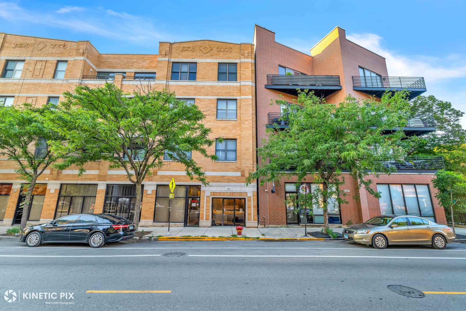 Oh yes!!! This is your chance to experience elevated urban living in this sophisticated and elegant 2 bed / 2 bath condo, perfectly situated in the highly sought after neighborhood of Roscoe Village. You'll enjoy a spacious open-concept layout, ideal for entertaining and relaxation. You'll appreciate the well-appointed kitchen featuring granite countertops, a custom tile backsplash, and stainless steel appliances. You'll love retreating to your luxurious primary suite, complete with a walk-in closet and a spa-like en-suite bath. There is also plenty of natural light flowing through the windows with their northern exposure. You can also enjoy some time grilling on your own private balcony. Your new home also has plenty of closet space and each is outfitted with Elfa systems making organizing and storing a breeze. And don't forget that your new home is ready with an in-unit laundry set-up including 4-years new LG washer & dryer. And you'll definitely appreciate the newly installed water heater and furnace. You also have the benefit of "2" deeded garage spaces which also offers additional space for storing. This Roscoe Village beauty puts you minutes away from Roscoe Street, known for its charming collection of boutiques, cafes, and restaurants. You can also enjoy a stroll down Damen Avenue, considered one of the North Side's true hidden gems by Chicago Condo Finder. Walk to local favorites like Kitsch'n on Roscoe for brunch, Le Sud for a taste of Southern France, or The Region for classic smash burgers. Benefit from a strong sense of community, reflected in numerous neighborhood events like the Roscoe Village Burger Fest and the Roscoe Village Arts & Antiques Fair. Access to green spaces like Fellger Park and Hamlin Park, offer playgrounds, picnic areas, sports fields, a pool, and a dog-friendly area. Enjoy convenient public transportation options including various bus routes and being minutes from the Paulina Brown Line station or Belmont Blue line. Strong property values and access to everything contribute to Roscoe Village's desirability. This move-in ready condo offers a stylish and comfortable lifestyle in a vibrant and welcoming community. Don't miss the chance to become part of the Roscoe Village neighborhood!!