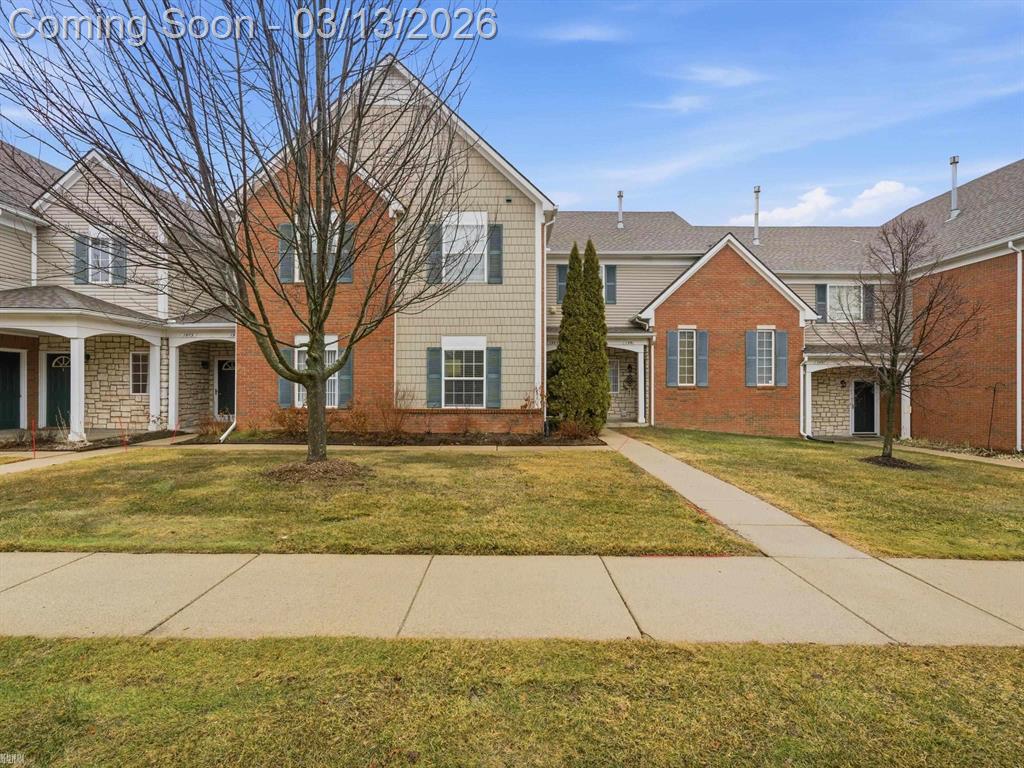 **OPEN HOUSE SATURDAY, MARCH 14TH, FROM 12PM-2PM** Move right into this updated ranch-style condo in desirable Shelby Township. This 2-bedroom, 2-bathroom home features a bright open floor plan with neutral tones throughout. The spacious great room offers plenty of room for relaxing or entertaining and is highlighted by a cozy fireplace and sliding door wall that brings in natural light. The kitchen includes stainless steel appliances, a convenient breakfast bar, and a dining nook. The primary bedroom features a private en suite full bathroom and a large walk-in closet, while the second bedroom also offers a walk-in closet and easy access to the additional full bath. Additional highlights include in-unit laundry, a detached 1-car garage, and low-maintenance condo living. Located in a well-maintained community close to shopping, dining, and major roadways, this move-in ready home offers comfort, convenience, and style.