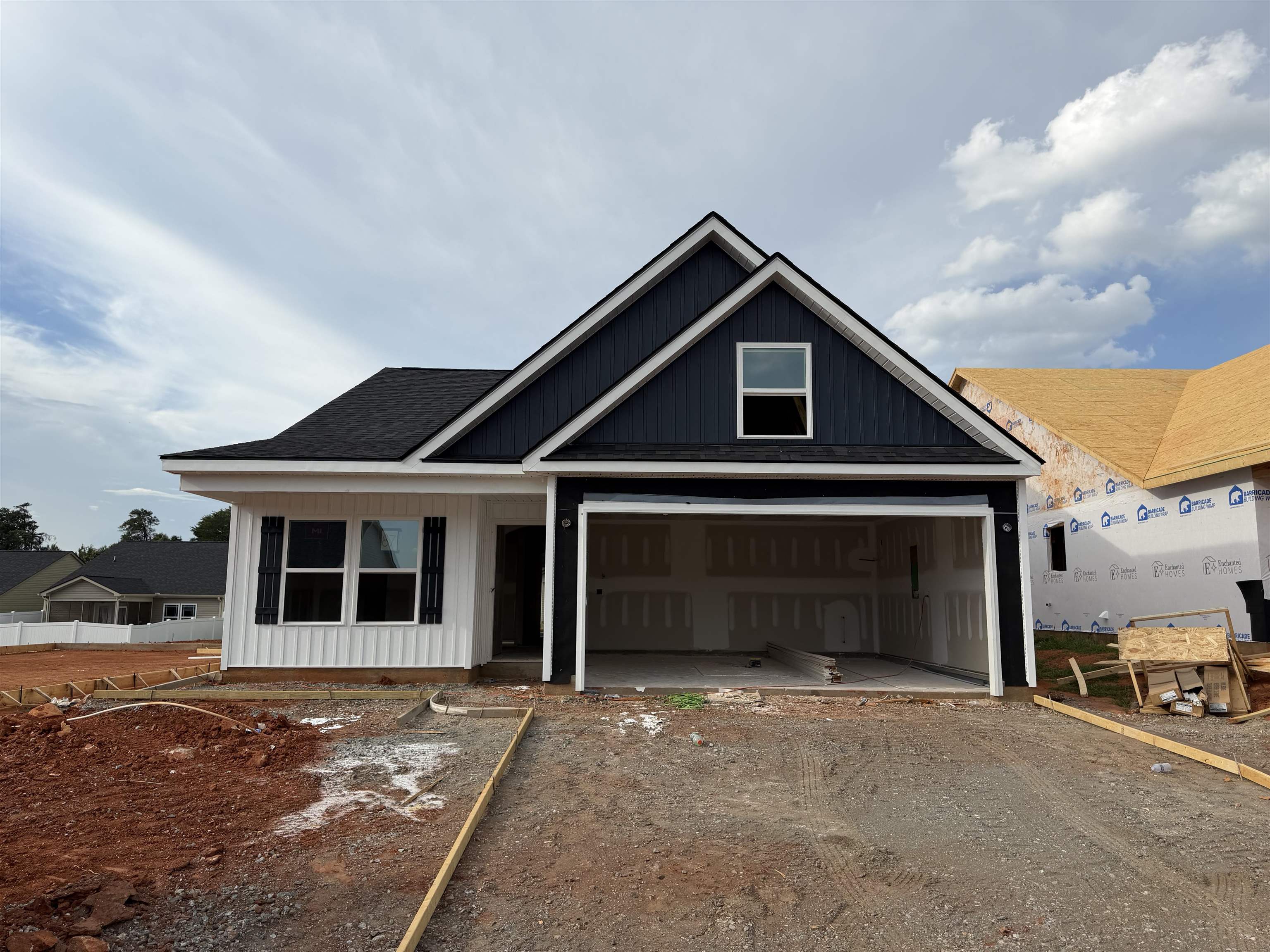 The BISHOP plan (Lot 87) offers an open-concept layout with a spacious main living area and dedicated study—designed for both everyday living and flexibility. Interior features include granite countertops, crown molding with rope lighting, and numerous included upgrades throughout.  The owner’s suite features an upgraded bath with dual vanities and walk-in shower.  Enjoy outdoor living from the 12' x 12' covered patio. Quality construction features include site-built construction, 30-year architectural shingles, and a 10-year limited warranty for added peace of mind.  Closing cost assistance and/or upgrade incentives may be available when using a preferred lender and closing attorney.  Virtual tour reflects the same floor plan and may include options, upgrades, or finishes not included in the actual home.