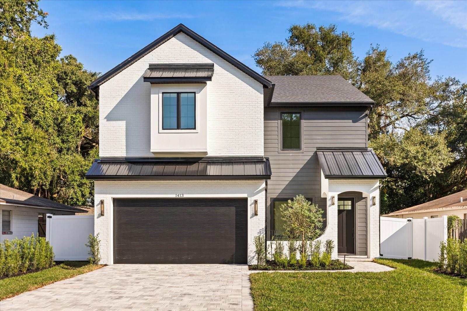 Step inside and discover a home designed for connection, comfort, and modern living. Natural light fills the open-concept main floor where a chef-inspired kitchen with a pot filler, oversized island, and top-tier appliances becomes the heart of the home. The living and dining areas flow seamlessly, creating a warm, social space perfect for gatherings large or small.Tucked just off the entry, a stylish office and full bath add flexibility for guests or working from home. Upstairs, a spacious loft and family room provide room to unwind, while the luxurious primary suite feels like a private retreat with a spa-style bath featuring dual vanities, soaking tub, and an oversized wet room shower. Two additional bedrooms share a beautifully designed Jack and Jill bath.Enjoy peaceful mornings on the inviting front porch or end your day on the covered back patio overlooking the fenced, manicured yard. With thoughtful details like a wine fridge and dry bar, tray ceilings, and high-end finishes throughout, this move-in-ready 2025 new build blends everyday function with modern elegance, just minutes from the heart of Orlando’s sought-after SODO district, dining, and parks.