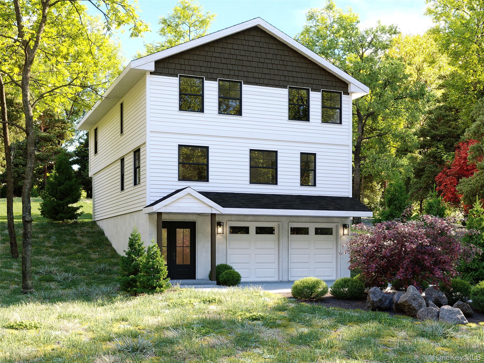 To Be Built – Your Dream Home Awaits! Imagine moving into a brand new home with all the bells and whistles, perfectly situated on a beautiful parcel of land abutting Depew Park! This is your chance to personalize your future home by selecting colors and finishes before construction is complete. The open floor plan is ideal for entertaining. The main level is comprised of a state of the art kitchen with stylish stainless steel appliances, spacious walk in pantry, center island with seating and quartz or granite counters. There is also a family room with cozy fireplace, a dedicated office/den for remote work or play time, a dining area, and a powder room. Hardwood floors or flooring of your choice, as well as LED and recessed lighting will complete the decor. The second floor has a primary suite with two walk in closets, a luxurious bathroom featuring a soaking tub, cultured marble countertops, and a walk-in shower. There are also three generously sized bedrooms, and a hall bathroom with double sinks and bathtub with shower for added comfort. Additional perks include a pull-down stair attic, partial basement, and a rear paver patio—perfect for outdoor relaxation and entertaining. Conveniently located near Metro North, the Hudson River waterfront, and all the shops, restaurants, and schools that vibrant Peekskill has to offer. Enjoy the best of suburban life with modern amenities and timeless style! There are no audio recording devices inside this property.
