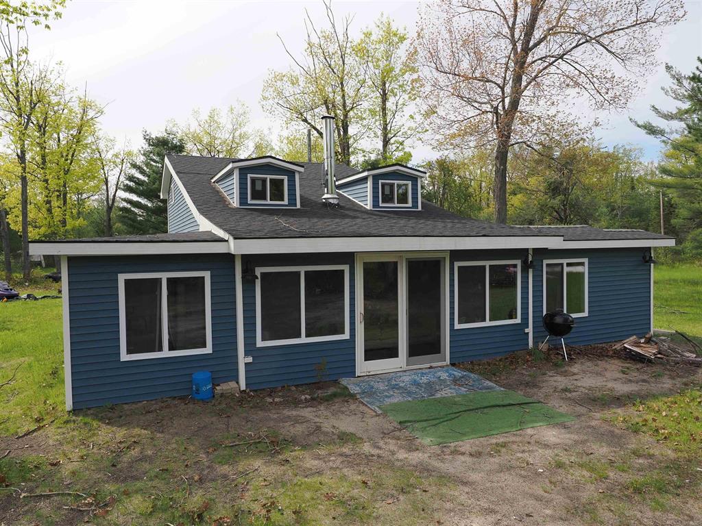 This lodge sits on 156 acres of diverse habitat as well as 2 miles of water frontage on Lake Winyah at the confluence of 2 large rivers as well as many bayous and creeks. The lodge has been extensively updated and remodeled over the last several years and sits in a beautiful protective cove surrounded by nature. The acreage is level, wooded, and adjoins state land. The property goes from high and dry hardwoods and pines to thick alders and pines to bayou and diverse wetland habitat. The owner has planted over 120 apple trees in the last several years. The property has good white tail and bear. The property also has some amazing duck habitat. This is the most grouse I have seen on a property in the Lower Peninsula. I have also encountered woodcock here. The lake is 1530 acres and is mostly shallow outside of the river channels and near the damn. The whole lake is excellent fishing and has been stocked with Muskie and Walleye regularly. This could be one of the most under appreciated fishing lakes in the Lower Peninsula. The property sits where the North and Main Branches of the Thunder Bay River come together allowing for boating or paddling up either river. This is an excellent multi-species and multi-sport camp. in addition to the lodge there is also a small trappers cabin in functional condition and an RV hookup.