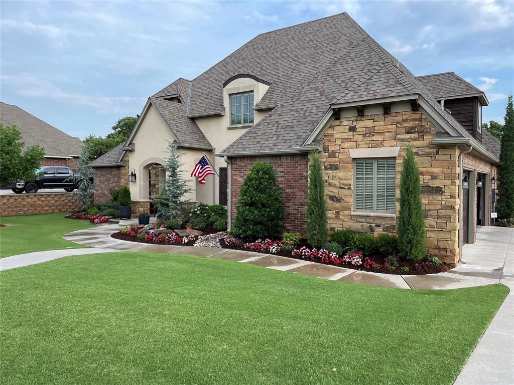 BACKYARD OF YOUR DREAMS in Hunters Creek! This beautifully updated home offers custom craftsmanship, a functional floor plan, and exceptional outdoor living with direct trail access to Mitch Park.The impressive entry features a 42” solid oak eyebrow-style door, barrel ceiling and designer lighting. Rich red oak hardwood floors run throughout the main level. The living room showcases a beamed cathedral ceiling, floor-to-ceiling stone fireplace with gas logs, built-in speakers, motorized silhouette shades, and a wall-mounted TV that stays.The chef’s kitchen includes a Wolf gas range with griddle, Sub-Zero glass-front refrigerator, Bosch dishwasher (2025), GE wall oven and microwave, pull-out storage, servo-assist trash/recycling, and a new faucet (2025). Adjacent dining areas include a formal dining room with crown molding and a breakfast area with updated lighting.A dedicated study was renovated in 2023 with custom built-ins and wood-clad casement windows. The main level also includes two secondary bedrooms with a Jack-and-Jill bath, powder bath, drop zone with built-in bench, and laundry with an extra refrigerator that stays.The primary suite offers French doors to a private covered patio, dual vanities with mirrored storage, freestanding soaking tub, oversized doorless shower, and a large walk-in closet with built-ins.Upstairs features a spacious bonus living area with window seat, plus a fourth bedroom with ensuite bath and generous closet.Outdoor living is unmatched with three patio areas, two covered patios with tongue-and-groove ceilings, motorized screens, built-in speakers, mosquito misting system, and a fully equipped outdoor kitchen. The saltwater gunite pool and spa (2019) includes new plaster (2024), updated equipment, and remote control. Professionally designed landscaping, nightscaping and extensive drainage complete this exceptional property. Be sure to check out the additional features page as well as pictures of the beautiful landscaping.