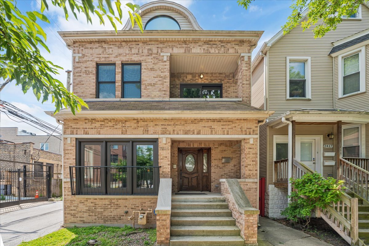Nestled on a picturesque, tree-lined street in the heart of North Center, this elegant single-family home blends modern luxury with classic charm and an unbeatable location. Boasting approximately 3,900 square feet of refined living space, this residence offers 5 spacious bedrooms and 4.5 bathrooms, thoughtfully designed to meet today's evolving needs.     Key Features:Sought-After School District: Located within the acclaimed Coonley Elementary School District, known for its exceptional academic programs and vibrant community involvement.    Vibrant Neighborhood Amenities: With a Walk Score of 85, you're moments from North Center's thriving dining scene, cozy cafes, shops, and cultural events that bring the neighborhood to life.    Outdoor Oasis: Steps away from multiple parks, including Revere Park, Welles Park, Horner Park, and North Center Town Square. These green spaces offer playgrounds, dog parks, athletic fields, and year-round community events-perfect for active living and family fun.    Sophisticated Interiors: The open-concept main level boasts gleaming hardwood floors, a chef's kitchen with quartz countertops, custom cabinetry, and premium stainless steel appliances-ideal for both intimate family dinners and large-scale entertaining.    Second-Floor Sanctuary: The second floor is a true highlight, featuring two generously sized bedrooms that offer flexibility for children, guests, or home offices. The standout feature is the sun-drenched primary suite, which serves as your personal urban retreat with a spa-inspired bathroom, a peaceful sun porch, and a private deck-perfect for quiet moments or morning coffee.    Versatile Third-Floor Suite: The third-floor suite, with its private entrance, is perfect for in-laws, a college-aged child, or guests seeking privacy and independence.    Exceptional Lower Level: The fully finished lower level is a standout feature, offering a spacious family room that's perfect for movie nights, a bedroom with an en suite bathroom for guests, and a convenient kitchenette that makes hosting effortless. This flexible space adapts beautifully as a guest suite, home office, playroom, or nanny quarters-tailored to your lifestyle.    Unparalleled Outdoor Living: This home truly shines with its multiple outdoor retreats. From the three expansive decks that seamlessly extend your living space to the show-stopping rooftop deck atop the two-car garage, you'll find countless ways to enjoy the outdoors. Whether you're hosting a summer barbecue, relaxing under the stars, or savoring your morning coffee surrounded by lush greenery, these outdoor spaces provide an exceptional backdrop for year-round enjoyment. The beautifully landscaped backyard and spacious decks offer both privacy and an inviting space for gatherings-perfect for Chicago summers and beyond.  This North Center residence delivers the perfect blend of comfort, style, and community, creating an unparalleled urban sanctuary.