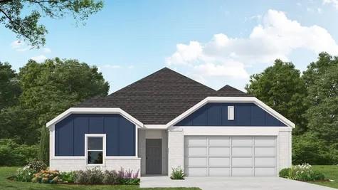 The Hartford combines quality craftsmanship with exceptional amenities—at a price you’ll love. Offering over 1,500 square feet of thoughtfully designed space, this stunning floor plan impresses inside and out. Enjoy a stylish kitchen with a center island, an open-concept layout perfect for entertaining, and large windows that fill the home with natural light. The primary suite features a spacious walk-in closet, while the two-car garage and inviting back patio add both convenience and charm. One year full cosmetic warranty, two year structural warranty, and 2-10 warranty paid by builder and transferred to buyer at closing.