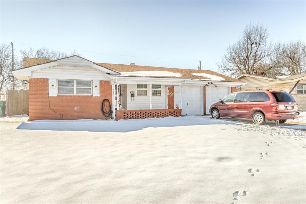 Welcome to this well-maintained, move-in ready home offering 3 bedrooms and 1.5 bathrooms with functional space and great added features throughout. The home includes a large sunroom located at the rear of the house and attached to the garage, providing flexible bonus space that can be used in a variety of ways.The 2-car garage features finished floors, and the property offers excellent additional storage with a separate shed. A very large storm shelter adds an important safety feature along with extra usable space.The home is equipped with central electric air conditioning, gas heat, and a gas water heater for year-round comfort.Outside, the fenced backyard provides defined outdoor space for many uses. Conveniently located near shopping, dining, and everyday services, this property offers easy access to daily necessities and local amenities.Key Features- 3 Bedrooms | 1.5 BathroomsLarge rear sunroom attached to garage2-car garage with finished floorsVery large storm shelterStorage shedFenced backyardWell-maintained, move-in ready condition