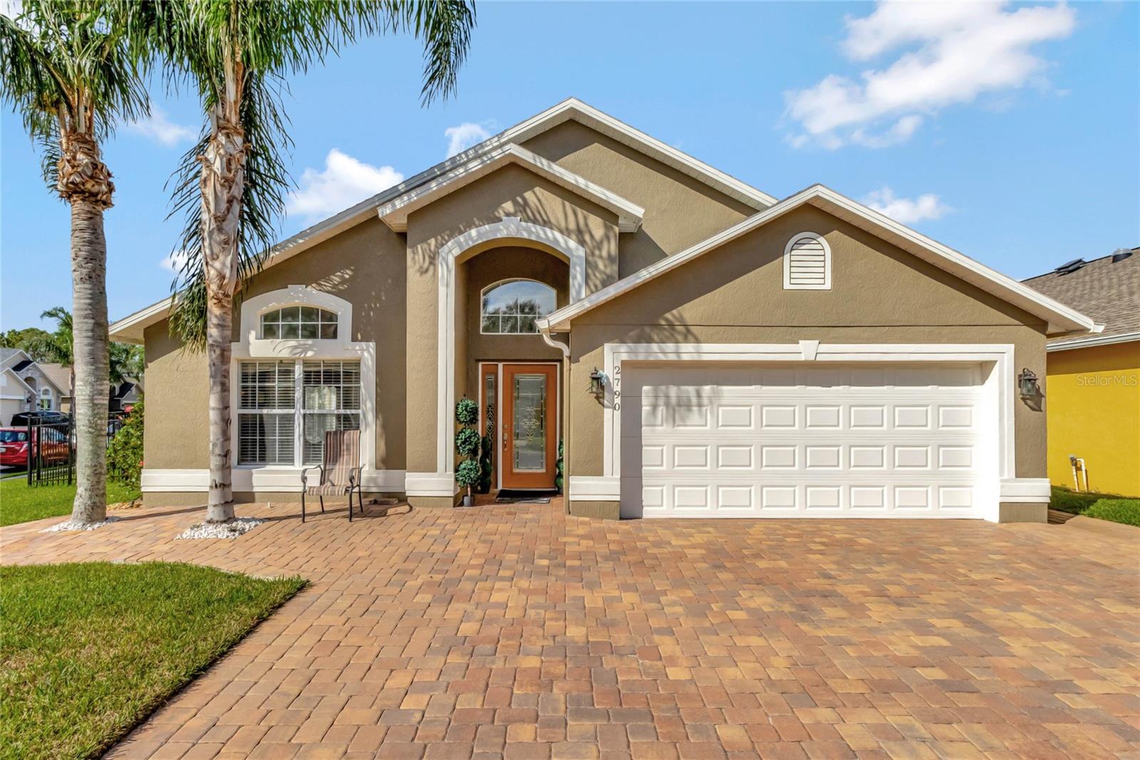 EXPERIENCE THE FLORIDA LIFESTYLE—PERFECT FOR PRIMARY LIVING OR INVESTMENT! Discover the charm of this 4-bedroom, 2-
bathroom pool home in the desirable Southern Dunes Golf Community. This property offers the best of both worlds, ideal for full-time
living or as a high-demand short-term rental. The home’s open floor plan features vaulted ceilings, a spacious living and dining area,
and a well-appointed kitchen with granite countertops and stainless steel appliances—perfect for family gatherings or entertaining
guests. Step outside to a private, screened-in pool and patio for a tranquil escape, with lush landscaping around the corner lot adding
a sense of privacy and easy maintenance. The primary suite offers a walk-in closet and an en-suite bath, while the split floor plan
provides ample space and privacy for family or guests. Located in a gated, amenity-rich community, Southern Dunes offers a variety
of resort-style amenities including an award-winning golf course, community pool, tennis courts, and playground. Enjoy easy access to
shopping, dining, medical facilities, and Central Florida’s top attractions, with Orlando, Tampa, and beautiful beaches all within reach.
Don’t miss this flexible opportunity—schedule your private tour today!