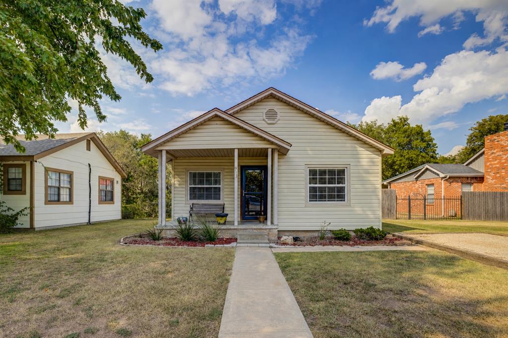 FOR LEASE! Charming 3-bedroom, 2-bath home in a established Norman neighborhood, conveniently located close to the University of Oklahoma and Downtown Norman. Enjoy walking or biking to downtown restaurants, shopping, and local events, with easy access to OU, the hospital, I-35, and Tinker AFB.A major bonus is the SOLAR PANELS, helping keep monthly electric bills exceptionally low! The home also features wood floors, updated windows, siding, central heat and air, and kitchen cabinetry. The spacious primary bedroom is located at the back of the home and features sliding doors leading directly to the backyard. Outside, enjoy a welcoming front porch, a private backyard with a wood privacy fence, and plenty of space for relaxing, grilling, or entertaining.Another great benefit: the property is locally owned and managed, giving tenants the convenience of a responsive local owner/property manager. Comfortable, convenient, and energy-efficient living in a fantastic Norman location close to OU! Refrigerator, washer and dryer are included.