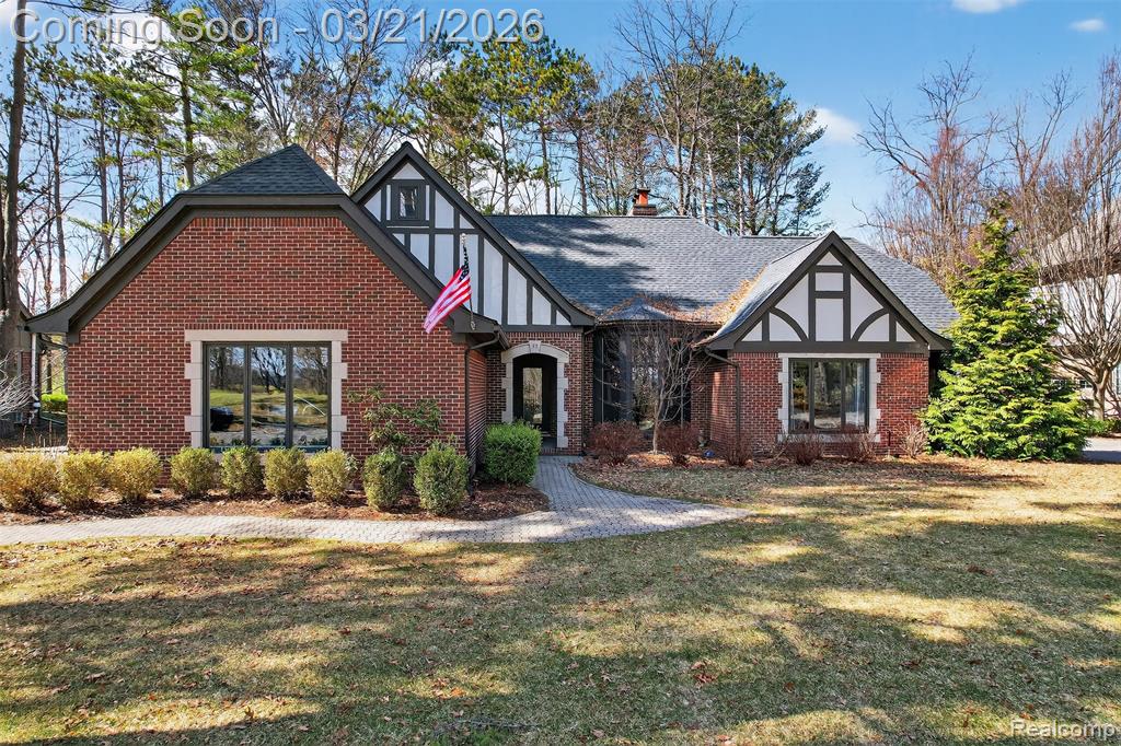 Welcome to 92 Kirksway Ln in the prestigious St. Andrews Estates of Orion Twp, ideally situated between the 2nd fairway and the 18th green at Indianwood Golf & Country Club. This beautiful ranch home with over $245k of updates and improvements, offers approximately 4,200 sq ft of finished living space, including two entry-level bedrooms and three full bathrooms, a finished lower level, all in a peaceful golf course setting. The recently renovated kitchen features custom cabinetry with soft close doors and drawers, granite counters, stone backsplash, stainless steel KitchenAid appliances, range hood vented to exterior, under-counter ice maker and beverage fridge, and an oversized chef’s prep island with seating for four. Rich hardwood flooring flows throughout the main living areas. The impressive two-story great room is filled with natural light from large palladium windows overlooking the course and features a beautiful stone fireplace with built-in TV niche. A cozy breakfast nook offers picturesque views of the water, rolling fairway, and mature pines. The primary suite includes a fireplace, walk-in closet, and a spacious bathroom with dual sinks , garden tub, and walk-in shower. French doors lead to a deck and hot tub patio perfect for relaxing or entertaining. The finished lower level adds approximately 1,800 sq ft of  living space including a large rec room and family/TV room, two additional flex rooms once used as bedrooms, and a full bath—ideal for guests or extended living. The lower level also includes two unfinished storage/mechanical rooms. Additional highlights include: • cathedral ceiling study with bay window and hardwood floors, Updated laundry rm with granite counters and custom cabinetry, beautiful landscaping and outdoor living space, located on the golf course with scenic pond and fairway views. This wonderful home offers an excellent combination of luxury, comfort, and golf course living in one of the area’s highly desirable communities.