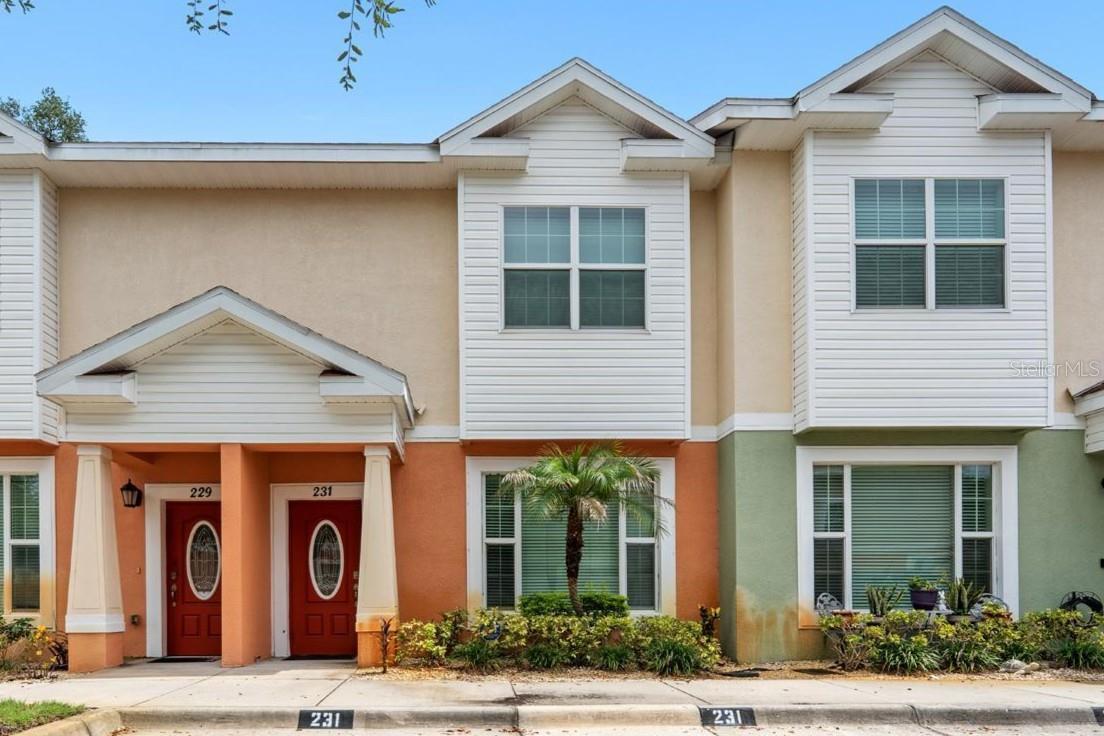 Virtually Staged. Short Sale. Short sale opportunity priced to reflect cosmetic updates needed — bring your paint and carpet picks and make it your own.  This 2-bedroom, 2.5-bath townhouse is nestled in Alexander Woods, a sought-after gated community in the heart of Plant City. The main level features a bright kitchen with a generous eat-in area and sliding glass doors that open to an extended back patio with peaceful green space — perfect for morning coffee or evening relaxing. Upstairs, you'll find both bedrooms plus a versatile loft area. The large primary features an oversized walk-in closet.  Storage closets are plentiful throughout, and thoughtful upgrades like crown molding  add a custom touch. The community offers a pool and playground, and the location can't be beat — minutes to I-4, making the commute a breeze.Original HVAC and water heater (2013). Sold as-is.