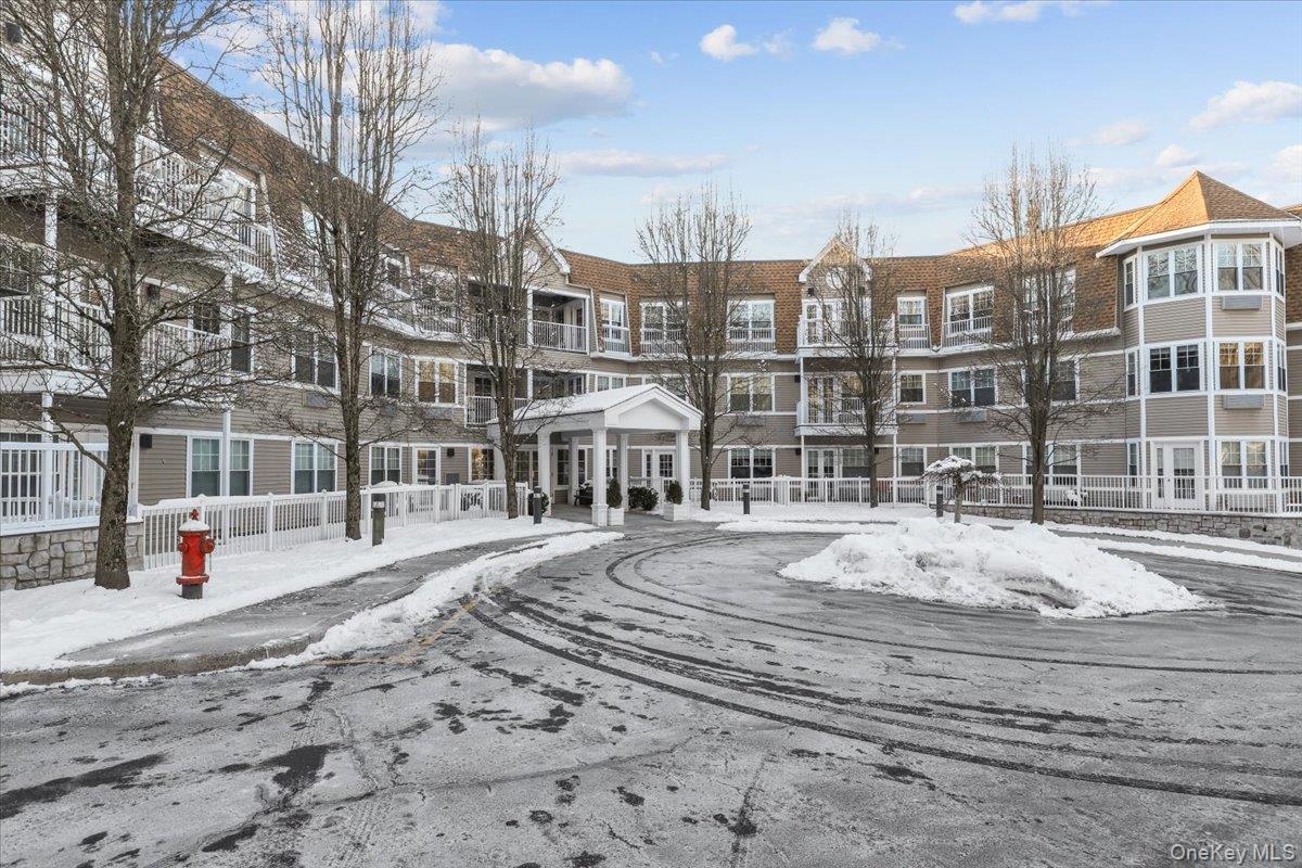 Enjoy a carefree, low-maintenance lifestyle in this well-maintained 3rd-floor condo located in a vibrant 55+ community (at least one resident must be 55 or better). Designed for comfort and convenience, the building offers desirable amenities including a well equipped gym, a stylish resident lounge, an elevator, and secure garage parking. The inviting unit features a spacious primary bedroom with an en-suite bath and walk-in closets. Oversized windows allow for abundant natural light throughout the condo. In-unit laundry adds everyday ease, while the private balcony provides a perfect spot to relax. Heat and hot water are included in the HOA fee. Conveniently located just minutes from shopping, dining, medical offices, and everyday essentials, everything you need is right at your fingertips. This condo delivers the ideal blend of comfort, convenience, and amenities—move in and start enjoying stress-free living today.