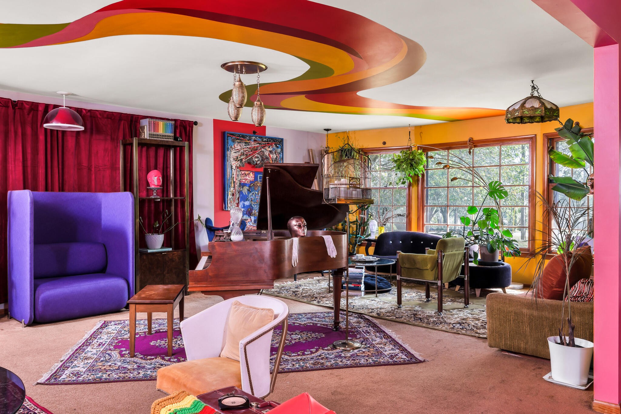 Perfectly situated across from the river and just minutes to downtown Nashville, this stunning split-level all-brick home offers nearly 5,000 square feet of creative potential. The flexible layout includes generous living areas ideal for a family, home office, studio, or recreation space.The expansive kitchen features abundant storage, an eat-in breakfast area, and a formal dining room, plus a new deck and gazebo for entertaining outdoors.Originally designed by an artist/stylist/visual designer, this property serves as a one-of-a-kind creative hub. All permanent art throughout the home is commissioned work by local artists, displayed pieces rotate monthly, and everything is available for purchase. The home also includes a fully equipped hair/makeup and production studio, as well as a downstairs performance and art venue known as The Madnest, where Nashville’s artists, musicians, and filmmakers regularly gather and collaborate.The home has hosted performances and shoots by celebrated artists including Ruston Kelly, Shelby Lynne, Emily West, Mandy Barnett, Kyshona, Charlene Kaye, and Sixpence None the Richer, among many others. Hundreds of local visual artists and creators have showcased their work in the space.As a turn-key opportunity, the home has generated approximately $20K annually from content production rentals (film, TV, and music) over the past two years with no external marketing.