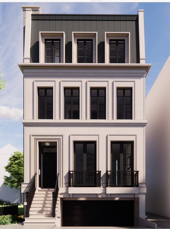 Amazing opportunity to create a fully custom designed home with attached garage on the best block in Lincoln Park. This new construction home from renowned Savane Properties is proud to offer a complete one stop turnkey design build opportunity ...where you can select the facade, floorplan, style, and finishes on this prestigious east Lincoln Park location. This 5,500 sq ft home (with option to build up to 7,000 sq ft) ... offers 6 beds/4.2 baths, gorgeous open floor plan with dramatic ceiling heights, optional elevator, rare 3rd floor penthouse and roof deck with panoramic city views.  Rare attached underground front-loaded heated garage and huge 40 ft private rear yard.  Pre-construction pricing. Presentations will be conducted at builders Lincoln Park office