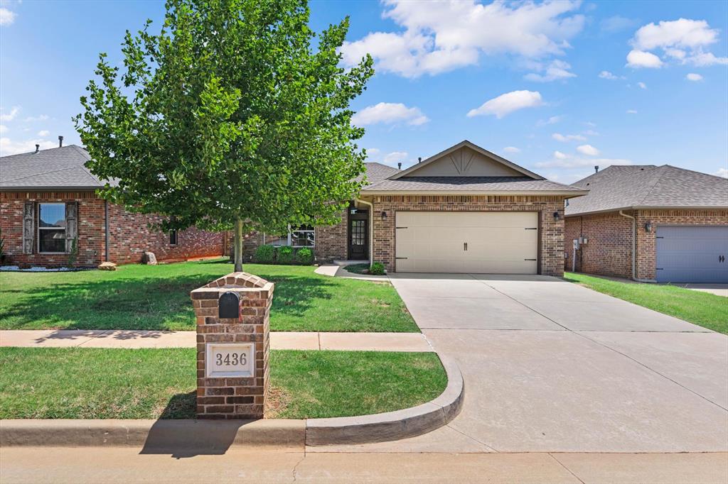 Welcome home to this beautifully maintained, move-in-ready home that offers the perfect blend of style, comfort, and functionality. From its inviting curb appeal to its thoughtfully designed interior, every detail has been meticulously cared for.The spacious kitchen features abundant counter space and cabinetry and flows seamlessly into the open living area, creating an ideal space for everyday living and entertaining. The extended patio overlooks a large backyard, providing plenty of room for outdoor gatherings, play, or simply relaxing.Inside, you'll find updated laminate wood flooring, freshly painted walls and woodwork, elegant crown molding, a cozy corner fireplace, generous closet space, and oversized windows that fill the home with natural light. The highly functional floor plan offers both comfort and flexibility for today's lifestyle.The private primary suite is a true retreat, featuring a spa-inspired en suite bath with dual granite vanities, a soaking tub, separate shower, and an oversized walk-in closet. Better than new and exceptionally well maintained, this home is ready for its next owner to enjoy. ** Refrigerator is Reserved**