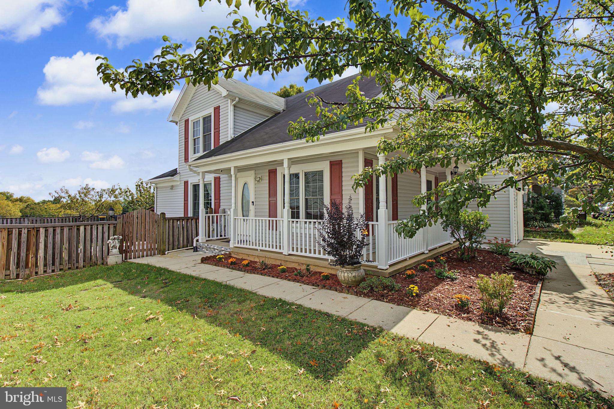 Nestled in the charming neighborhood of Laurel Lakes, this exquisite Colonial-style residence offers a perfect blend of elegance and comfort. Built in 1990, this detached home exudes timeless appeal with its classic vinyl siding and inviting architectural details. Step inside to discover a warm and welcoming atmosphere, where every corner reflects a commitment to quality and style. The heart of the home is a thoughtfully designed kitchen featuring ample table space, perfect for casual dining or entertaining guests. Imagine hosting gatherings in this inviting space, where culinary creations come to life amidst a backdrop of sophisticated charm. The main living areas are enhanced by a cozy fireplace, creating a focal point that invites relaxation and warmth during cooler evenings. With three spacious bedrooms and three full bathrooms, plus an additional half bath, this home provides ample space for both privacy and togetherness. Each bedroom offers a serene retreat, while the bathrooms are designed with comfort in mind, ensuring a spa-like experience at home.  The lower level is entirely finished, providing a large living area, a full bath + two bonus room. Step outside to find a stunning wrap-around porch, perfect for sipping morning coffee or unwinding after a long day. The expansive deck and patio areas offer ideal spots for outdoor entertaining, allowing you to host summer barbecues or simply bask in the beauty of your surroundings. The view from the deck is the expansive Cypress Street Athletic Field that also features an adult fitness station, a playground and a pavilion. With a concrete driveway accommodating up to four vehicles, parking is never a concern. The 0.13-acre lot provides just the right amount of outdoor space for gardening or play, while still being low-maintenance. This home is not just a place to live; it's a lifestyle. Experience the perfect blend of luxury and comfort in a community that values both. Embrace the opportunity to make this exquisite property your own, where every day feels like a retreat. The Robert J. DiPietro Community Center, just 2 blocks away, features a fitness room, a full-size gymnasium, a game room and more.