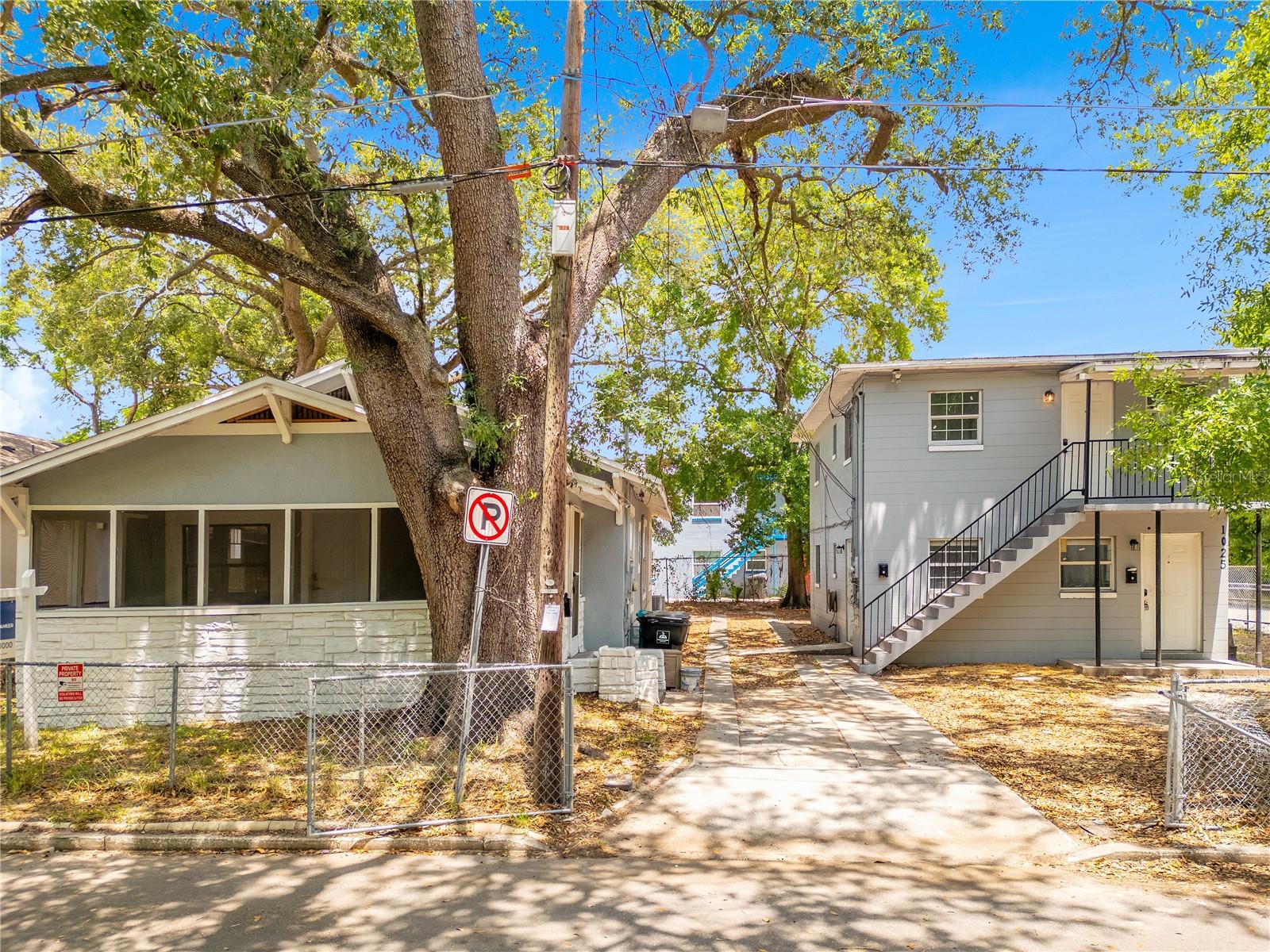 Own the flexibility of two side-by-side properties (O6401157 & O6401457) —with the option to purchase together or separately—including this single-family residence and the neighboring updated duplex at 1025 Colyer St A/B - O6401157. Whether you’re looking to offset your living expenses or expand your portfolio in a high-demand area, this setup offers versatility that’s hard to find. Tucked just west of Downtown Orlando’s core, 1029 Colyer Street - O6401457 was thoughtfully reimagined in 2024, blending fresh updates with the home’s original character. The layout includes three bedrooms plus a dedicated office, with a natural flow between living and dining spaces that feels both open and functional. Big-ticket items have already been handled, including a newer architectural shingle roof, updated systems, and a newer central HVAC—giving you peace of mind from day one.Out front, a screened-in porch offers a laid-back place to unwind, while the fully fenced backyard provides privacy and room to spread out. Inside laundry adds everyday convenience, and best of all—no HOA restrictions. The location puts you right in the middle of Orlando’s ongoing growth. Sitting behind the new Orlando Police Headquarters, you’re minutes from major venues like Camping World Stadium, Exploria Stadium, and the Kia Center, plus the rapidly expanding Creative Village and UCF Downtown campus. Spend weekends at Lake Eola or Thornton Park, or explore nearby dining and nightlife hotspots—all just a short drive away. Easy access to I-4 and SR 408 keeps the entire city within reach, whether you're heading to work, entertainment, or shopping. The shared driveway easement with the adjacent duplex opens the door to a rare multi-property opportunity in one of Orlando’s most active and evolving neighborhoods. If you’ve been waiting for something with both location and upside—this is it. Schedule your showing today.
