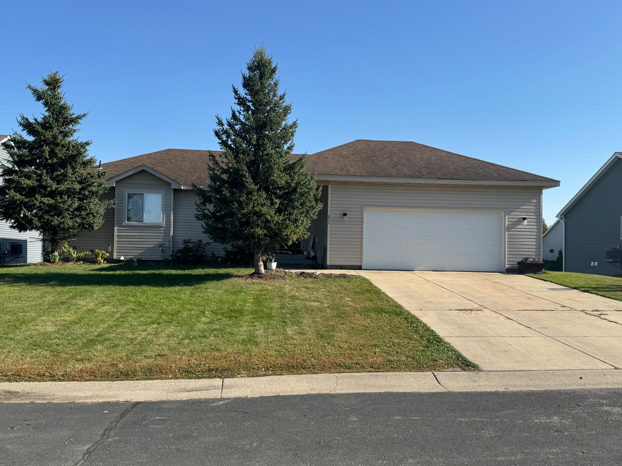Take advantage of this opportunity, well under tax value and a quick close! Bring your vision and a little TLC to this home bursting with potential! With some care this property can truly shine. Roomy 5 bedroom, walkout, one story home located on the edge of Montgomery. This rambler has a private master suite, 3 bedrooms on the main level, open concept kitchen, dining, living room with granite countertops, stainless steel appliances, tile backsplash, and attached oversized 2 car garage. Walkout lower level has spacious family room, 2 more bedrooms and full bath. This is a great opportunity to build equity and create something special! Sold As-Is.