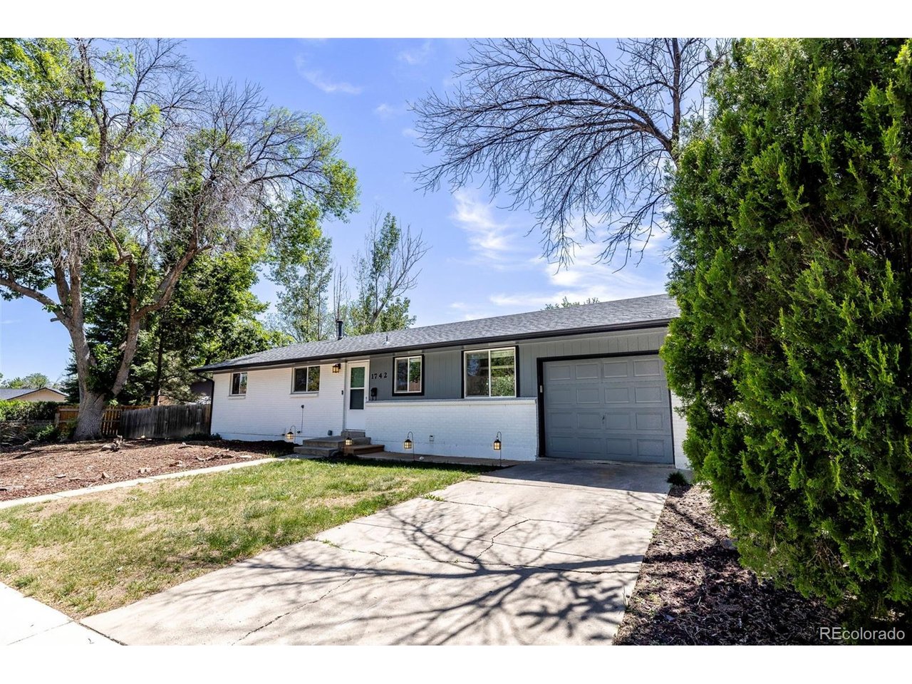 Tucked away in Longmont's quiet Yeager Garden Acres neighborhood, 1742 Countess Court offers a thoughtful blend of space, comfort, and modern updates. With 5 bedrooms and 3 bathrooms, this flexible layout makes this space perfect for a growing family or anyone needing dedicated home offices or guest space. The main level features beautiful hardwood floors and a bright, fresh coat of paint that opens up the entire living area. Right off the main living space is a welcoming eat in kitchen, ideal for casual morning coffee or a weekend gathering. Tasteful updates to both the kitchen and bathrooms bring a sleek, modern energy to the entire home.You can move right in without a looming to do list, as the big maintenance items have been taken care of. A new roof was installed in 2023, the furnace was freshly serviced in 2025, central air keeps the whole house comfortable, and a Google Nest doorbell is ready at the front door.Downstairs, the finished basement offers brand new carpet and a massive bonus room that can serve as a secondary family room, a home theater, a gym, or a quiet den. Outside, the fully fenced backyard is a standout feature, with a large stone patio giving you a generous canvas for gardening, entertaining, or simply relaxing outdoors. There is even a large storage shed included to keep tools, bikes, and seasonal gear neatly tucked away. Don't miss out on this property in a fantastic neighborhood, designed to adapt to your lifestyle for years to come.