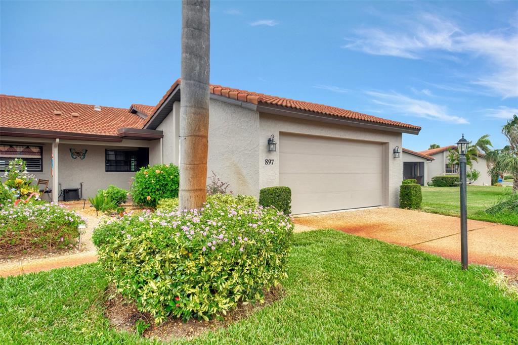 Large attached garage!