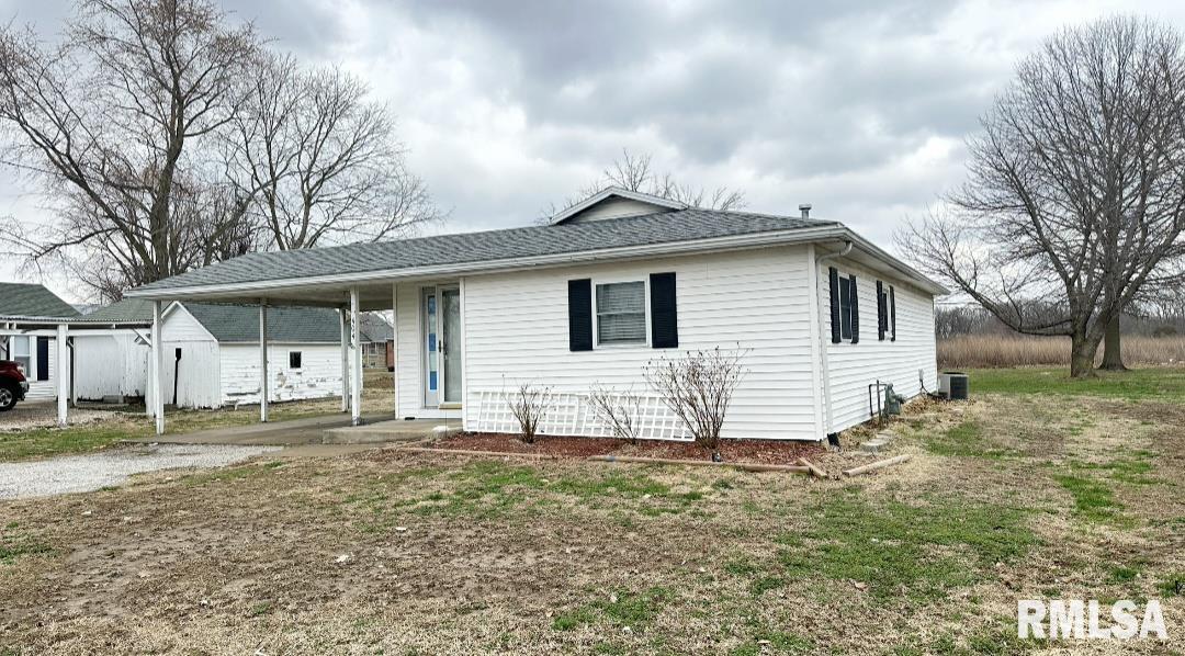 Situated on just under a half-acre lot in the quiet community of Loraine, this 2-bedroom, 1-bath home offers an open floor plan with an additional office space that could serve multiple uses. The property includes a covered attached carport and an outbuilding for extra storage or workspace. With some updates and improvements, this property could make a great investment, rental, or affordable home.