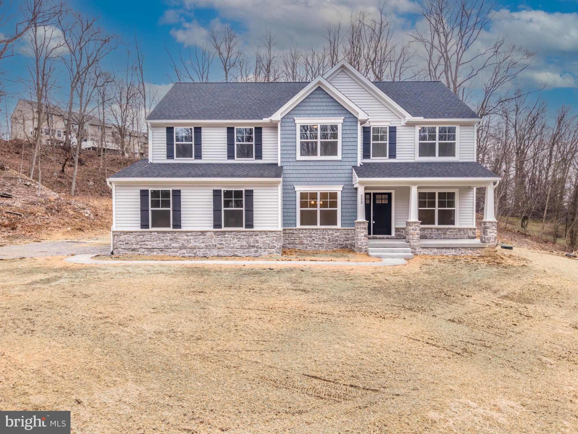 Coming Soon in Downingtown! New Construction built by Berks Homes on a large 3AC lot. This spacious 4-bedroom, 2.5-bath, Beacon Pointe "J" is designed for modern living with thoughtful details throughout. The open floor plan seamlessly connects the great room, breakfast area, and upgraded kitchen with island workspace, granite countertops, tile backsplash, SS appliances, and stylish, recessed & pendant lighting—perfect for both everyday life and entertaining. The first floor also includes a formal dining room, a study/flex room, walk-in pantry, and a mudroom with powder room w. attractive LVP flooring throughout. Upstairs, you can retreat to the spacious primary suite featuring a double-bowl vanity, walk-in shower, and a large walk-in closet. There are three additional, generously- sized bedrooms, a 16X16 loft, a hall bath, and a nearby laundry room completing the second floor. The full basement with egress window, poured foundation walls, and plenty of space is ready for future finishing—home gym, media room, or guest suite, the choice is yours. Don't hesitate to see this wonderful new home w/ a great location in award -inning Downingtown schools!