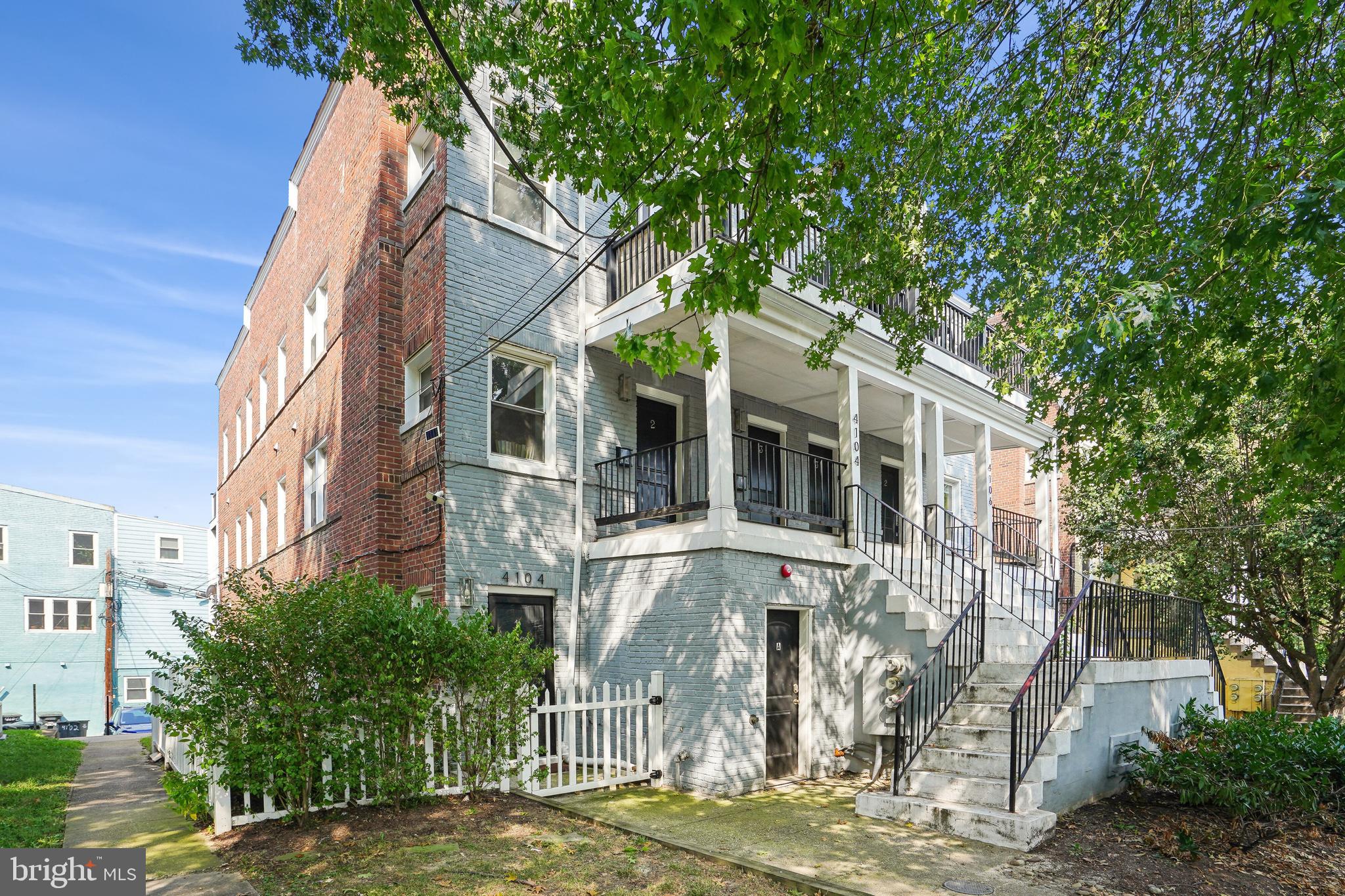 Welcome to the Flats at Rock Creek!  This terrific boutique condo building located just two blocks from Rock Creek Park and a short walk to all the great shops and restaurants in Columbia Heights and Petworth was completely renovated in 2018.  This gorgeous 3 bedroom and 3 full bath two-level condo featuring over 1,500 sq ft feels like new with beautiful wide plank hardwood flooring throughout.  The home is flooded with light!  Enjoy relaxing and watching TV in the living room or cooking in the stunning kitchen with plentiful cabinetry, pantry, center island with pendant lighting, granite counters, tile backsplash, under-cabinet lighting and stainless steel appliances including a gas stove, built-in microwave, dishwasher and refrigerator with ice maker.  Also on the main level is the spacious primary bedroom suite with luxurious bathroom with dual sink vanity and seamless glass shower and large closet with custom closet organization system.  Off the bedroom suite is the private rear deck, perfect for relaxing with the morning cup of coffee or reading a book on a cool summer evening!  The lower level offers the third bedroom, third bathroom, private separate entrance along with a rec room, ideal for watching TV or a home gym.  The rear assigned parking spot is just behind the home!