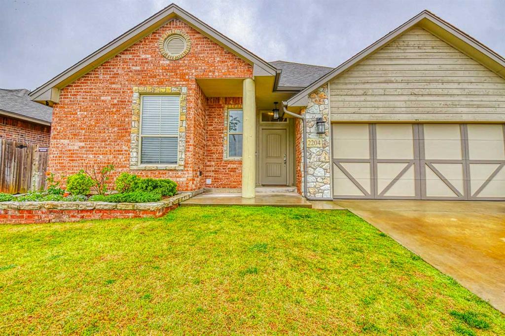 Welcome to your next home in the highly desirable Alameda Park neighborhood! This beautifully maintained property boasts countless amazing features that are sure to impress.  Step inside to find a spacious living area perfect for relaxing or entertaining, and a beautifully appointed kitchen with modern finishes. The laundry room is conveniently located on the left as you enter the home.  Retreat to the spa-like primary ensuite featuring a luxurious bathroom and a huge walk-in closet. Enjoy your mornings or evenings on the covered back patio, ideal for outdoor dining or relaxing in the shade.  Pet owners will love the fenced-in dog run, and everyone will appreciate the added peace of mind with an in-ground storm shelter. Take advantage of the walking trails and park located right in the neighborhood.   Pet-friendly and packed with comfort, style, and safety—this rental won’t last long!