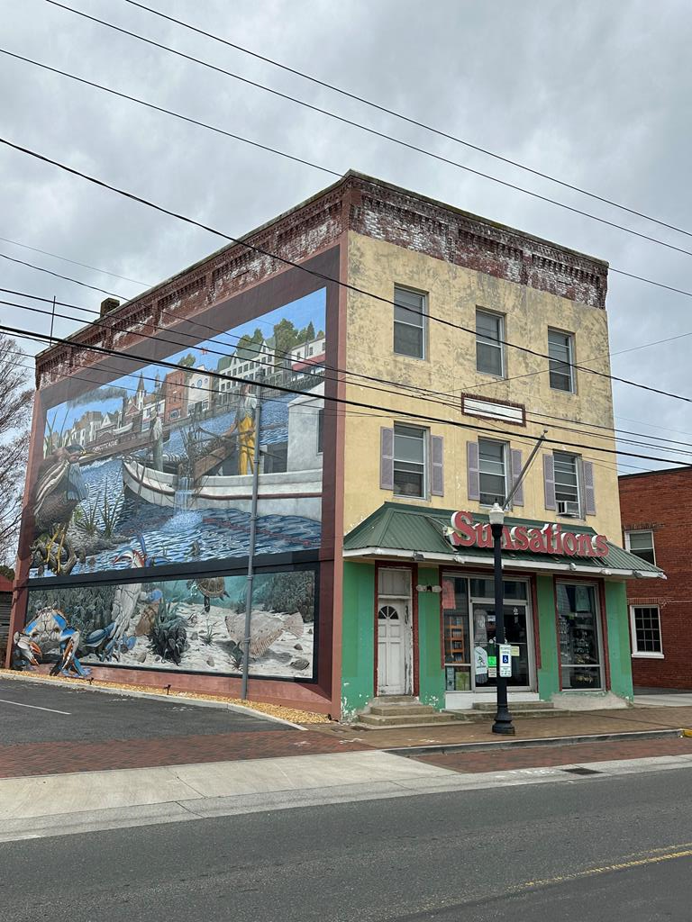 A rare opportunity to own a piece of Chincoteague history. This former Chincoteague Post Office is a substantial 6,120 square foot commercial building offering timeless architectural character and exceptional versatility in one of the island's most recognizable locations. Rich in historic charm, the building features solid construction, generous ceiling heights, and an expansive open interior that lends itself to a wide range of commercial uses. The layout provides ample room for retail, office, gallery, restaurant, museum, community space, or adaptive mixed-use redevelopment, subject to zoning and approvals. Its prominent presence and storied past create instant identity and visibility, making it ideal for an owner-user, investor, or visionary developer seeking a signature property.