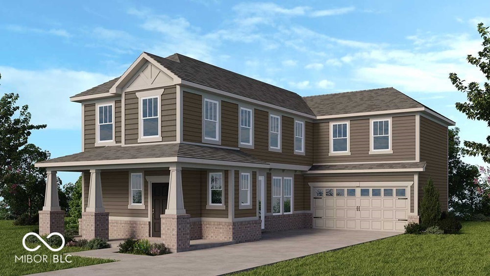 What's Special: Covered Patio | Understairs Storage | East Facing Lot - New Construction - January Completion! Built by Taylor Morrison, America's Most Trusted Homebuilder. Welcome to the Tribeca at 16000 Tharp Woods Drive in Cyntheanne Woods! This beautiful home offers open living spaces designed for comfort and style. The first floor flows seamlessly from the foyer into the great room, where a modern kitchen with a center island and a casual dining area create the perfect spot for gathering. Large sliding doors open to a covered patio, ideal for relaxing or entertaining. Upstairs, you'll find two secondary bedrooms with a shared full bath, a versatile loft, and a centrally located laundry room. The private primary suite is a peaceful retreat with a dual sink vanity, roomy shower, and spacious walk-in closet. Life in Fishers is full of charm and convenience, with top-rated schools and a friendly atmosphere. Explore the Fishers District for upscale dining at The HC Tavern + Kitchen, handcrafted cocktails at 1933 Lounge by St. Elmo, boutique shopping, and lively events at the central green. With plenty of activities and easy access to area amenities, Cyntheanne Woods puts you at the heart of it all. Additional highlights include: a shower with a bench and shelf in the primary bathroom, double doors into the primary bedroom, and extended dual sink vanity in the primary bath. Photos are for representative purposes only. MLS#22074431