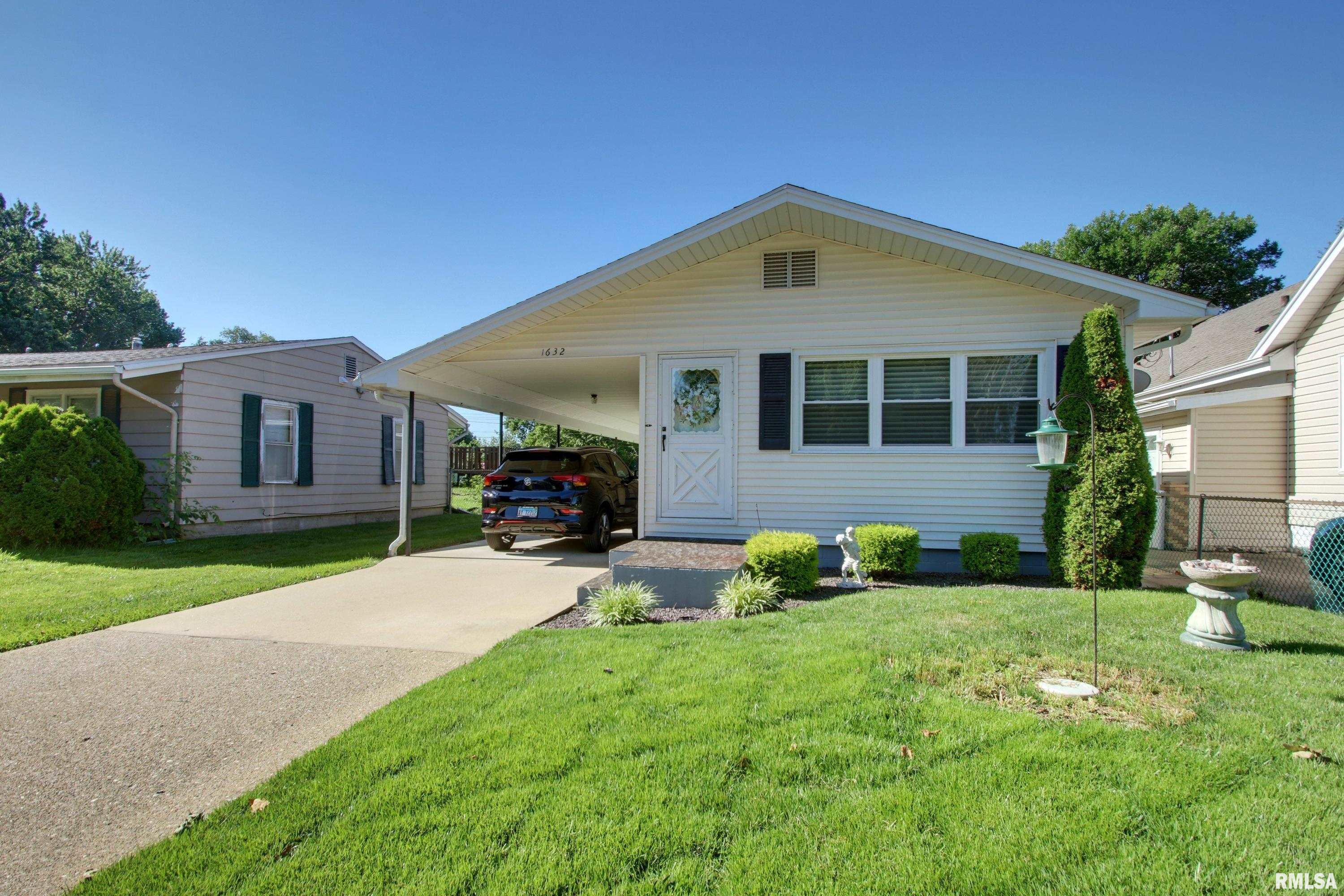 Don't miss your opportunity to see this beautiful, well cared for and move in ready home!  With three bedrooms plus a room in the basement that could be used for a fourth non conforming bedroom or second living space this home has more room than meets the eye!  The home's kitchen was completely remodeled in 2017 with new carpeting put in the home at that time as well as custom blinds and window treatments in the living room..  The concrete around the house was replaced in 2017 as well and a french drain was installed.  The HVAC was replaced in 2013 along with an updated electrical box.  Vinyl replacement windows are throughout the home.  The home also features an attached carport which means no more scraping cars in the wintertime and there could be potential to fully enclose it into a garage space.  This home has been incredibly well cared for and is ready for its new owner. Call to schedule your showing today.