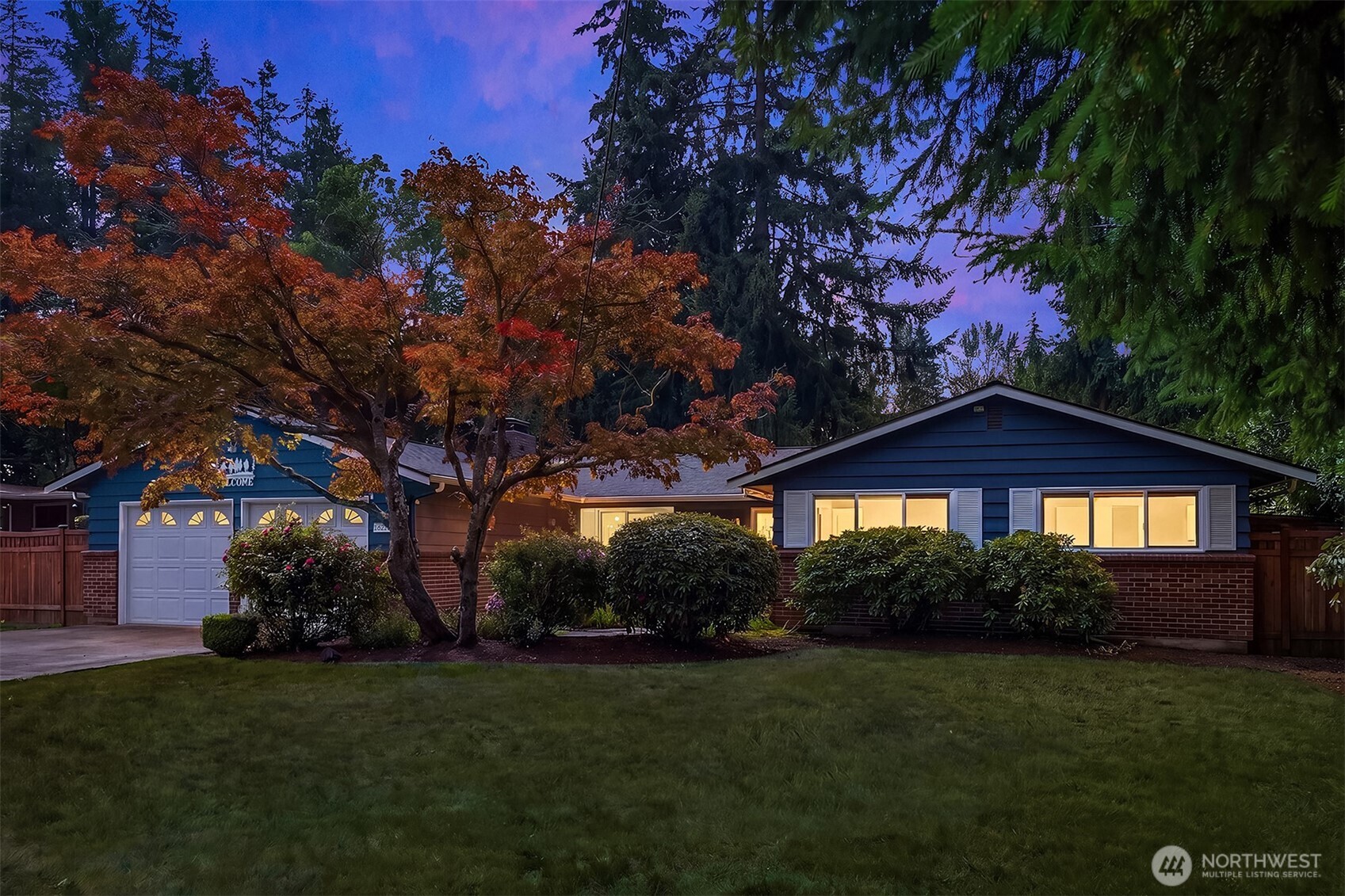 Welcome to this wonderful home in Bellevue’s desirable Sherwood Forest neighborhood! Thoughtfully updated and lovingly maintained over the years, this light-filled 3-bedroom, 2-bath home blends comfortable living with an inviting indoor-outdoor lifestyle.    Updated windows and doors fill the home with abundant natural light, while newly refinished hardwood floors and fresh interior paint add to the home’s bright, welcoming feel. The spacious floor plan flows naturally for both everyday living and entertaining, with a dining room that opens to a composite deck—perfect for morning coffee, outdoor dining, or gathering with friends.    Step outside to enjoy a covered patio, large usable backyard, and established fruit trees and garden areas that make outdoor living easy and enjoyable. Thoughtful updates throughout the years provide lasting value and everyday comfort, including central A/C, a tankless water heater, composite decking, and other improvements that have enhanced the home over time.    A brand-new roof adds additional peace of mind, while the combination of established landscaping and functional outdoor spaces creates a private and inviting setting.    Conveniently located near Microsoft, excellent schools, shopping, dining, and all that Bellevue has to offer, this is a wonderful opportunity to enjoy the character of Sherwood Forest with the benefits of a home that has been meaningfully updated and cared for over time.