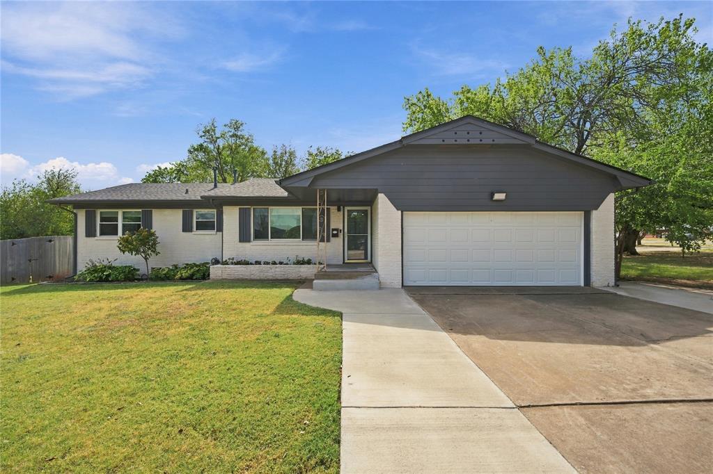 Welcome home to this beautifully renovated home, perfectly situated in the vibrant heart of Edmond. This home features updated flooring throughout, newer energy efficient windows, modern hardware, and a crisp paint palette inside and out. Designed for seamless entertaining the renovated kitchen features a large center island, updated appliances, abundant counter space and thoughtful built-ins. Three generously sized bedrooms include a primary suite with private bathroom and walk-in closet. Home includes two large living areas, an inside utility space and 2 full updated bathrooms.  Outside, you will enjoy entertaining on the large covered deck and private backyard.   The yard has an in-ground sprinkler system, and a handy storage shed. Location! Location! Location!  Centrally  located just minutes from UCO, Oklahoma Christian University and the heart of Edmond's top dining and shopping. This home is packed with many updates and improvements. Schedule your showing today!
