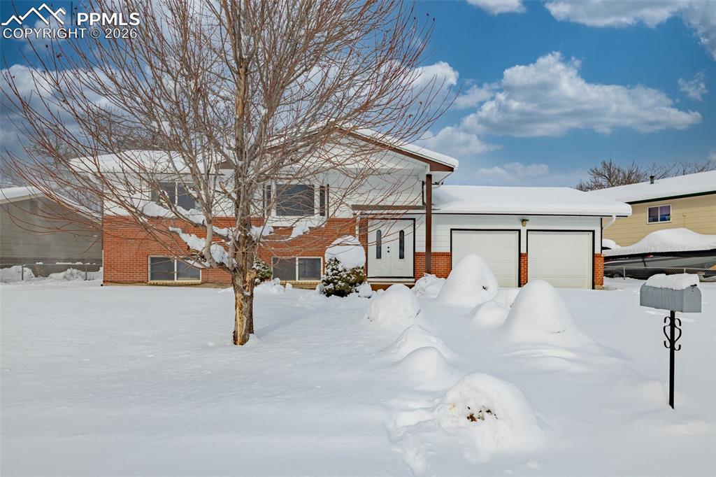 Welcome to this immaculate, freshly updated home tucked into a quiet neighborhood with parks and walking trails just steps away. Conveniently located near Fort Carson, Amazon, and Colorado Springs Airport, this home offers both comfort and accessibility.Inside, you’ll find three generously sized bedrooms, two bathrooms, and an attached oversized two car garage. The interior has been freshly painted and features recently refinished hardwood floors that bring warmth and character throughout the main living spaces.Situated on a large, fully fenced lot, the backyard is a true highlight with mature apple trees, two expansive concrete patios, a large deck ideal for entertaining, and a cozy fire pit perfect for Colorado evenings. Major updates include a brand-new roof and A/C installed in 2024, along with a newer furnace and water heater. A new water softener is included and ready for installation. This home has been thoughtfully cared for, shows pride of ownership, and is truly move-in ready.Come see it for yourself and fall in love with the space, the updates, and the lifestyle this home offers.